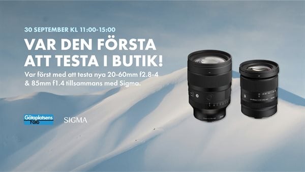 Sigma på besök 30/9!