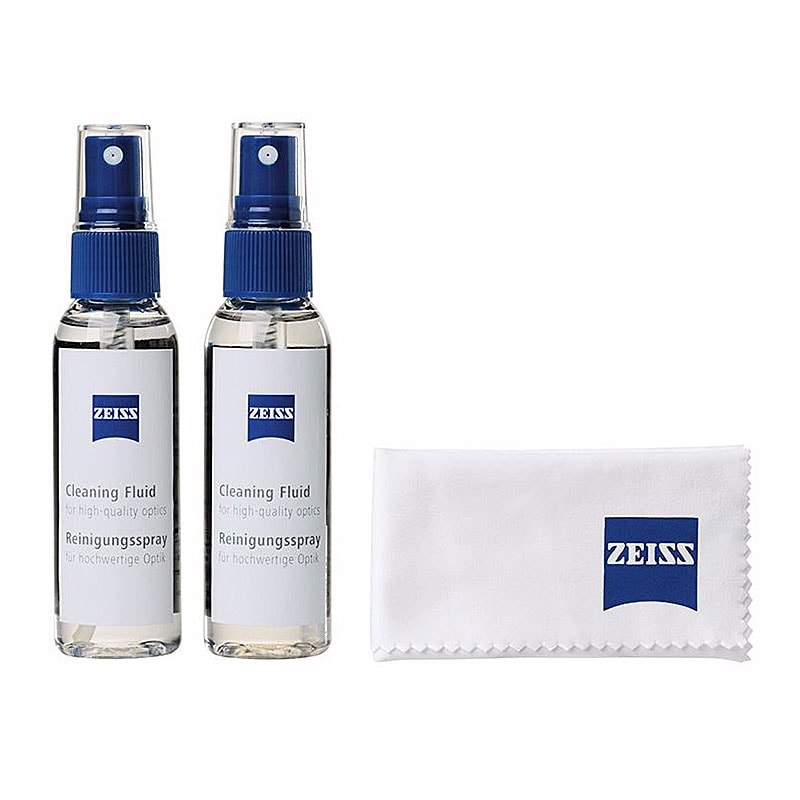 Zeiss Cleaning Fluid - Spray och mikrofiberduk