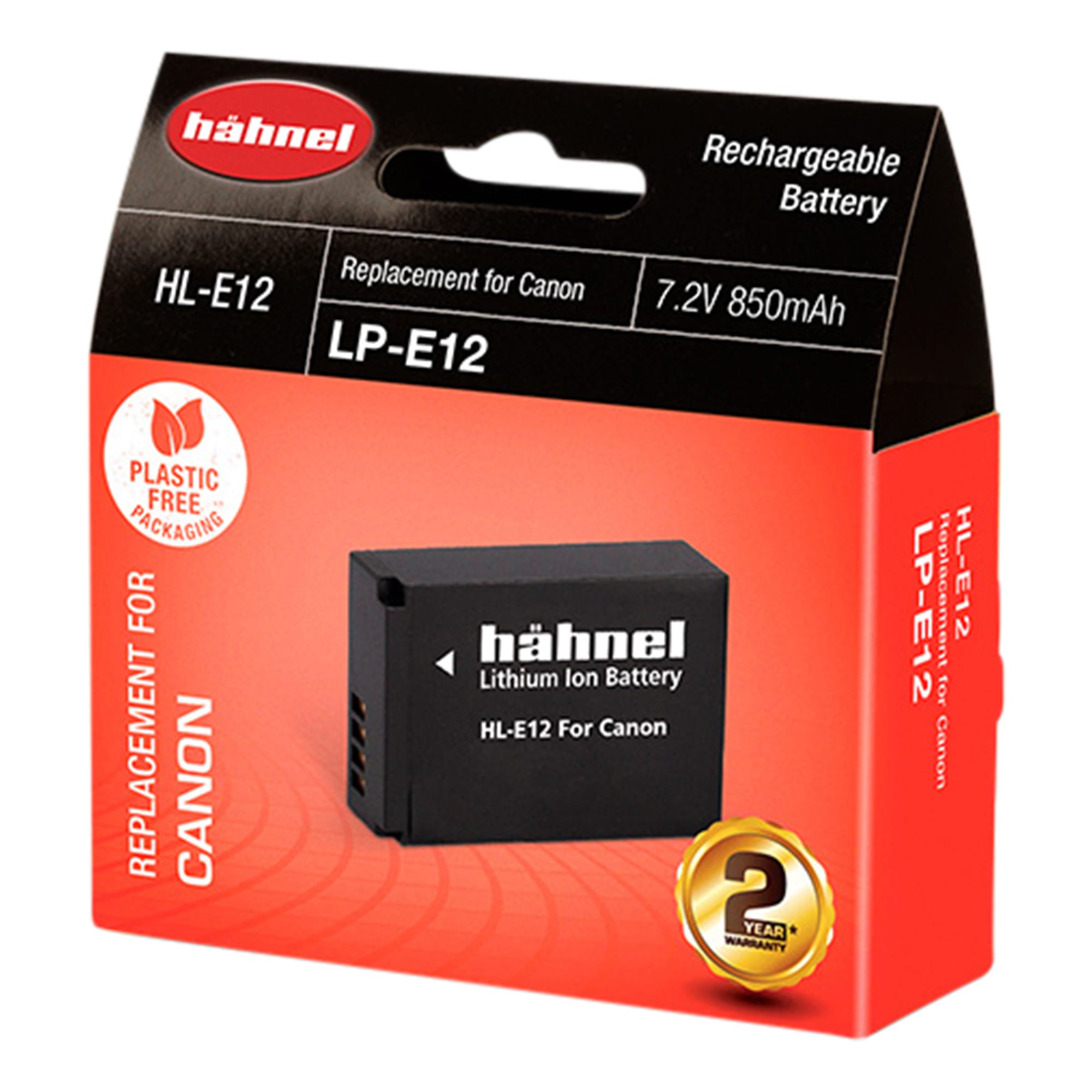 Hähnel DK BATTERI CANON HL-E12