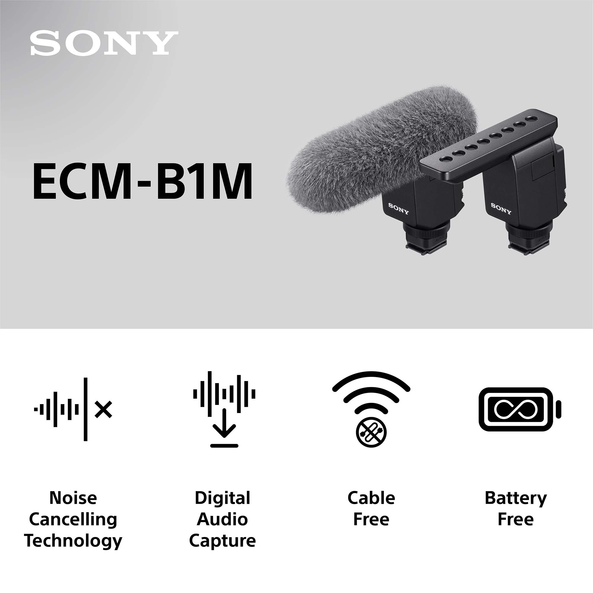 Sony ECM-B1M - Mikrofon
