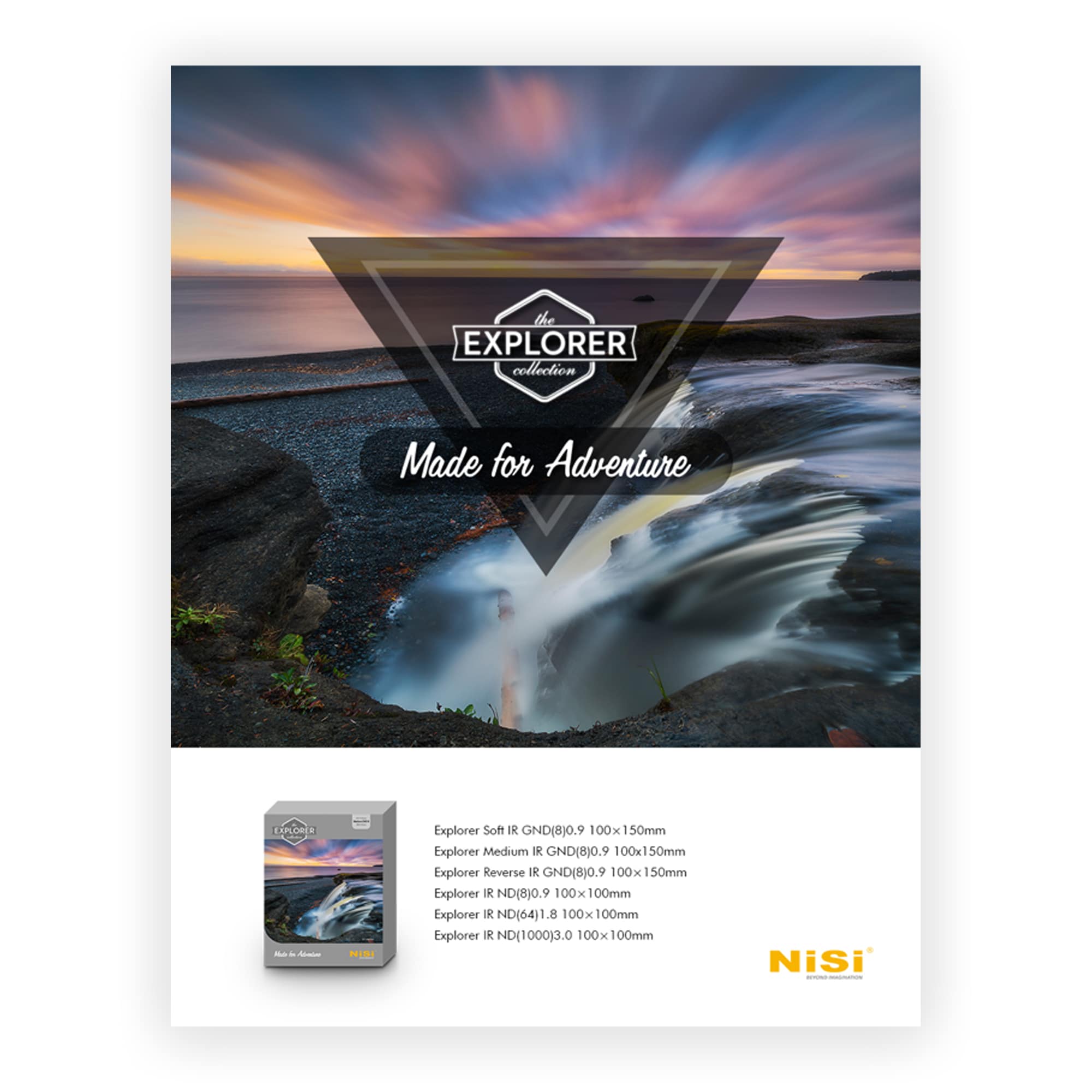 NiSi Square Explorer 100X150mm Medium IRGND8 3steg