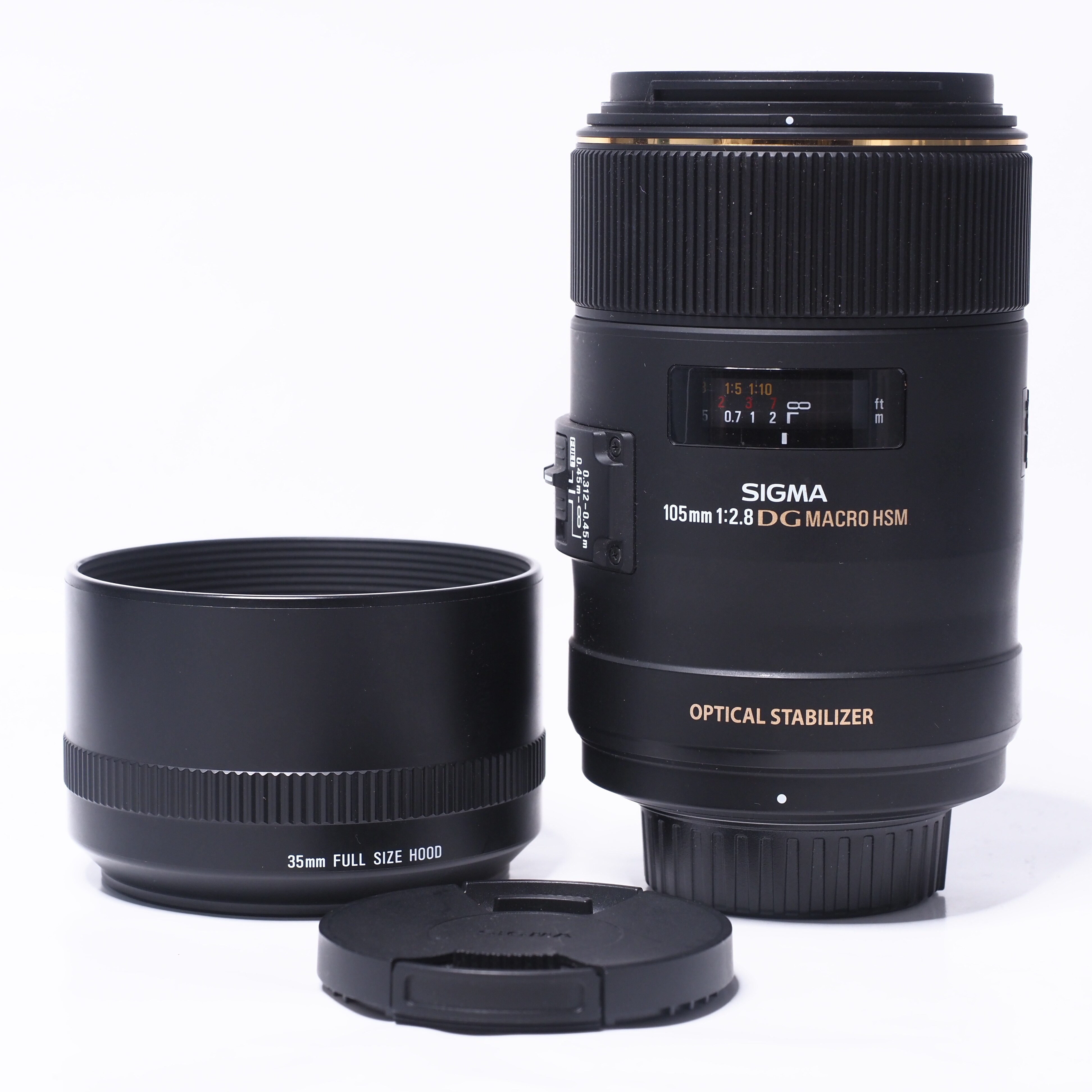 Sigma 105mm f/2,8 DG Macron OS HSM för Nikon - Begagnat