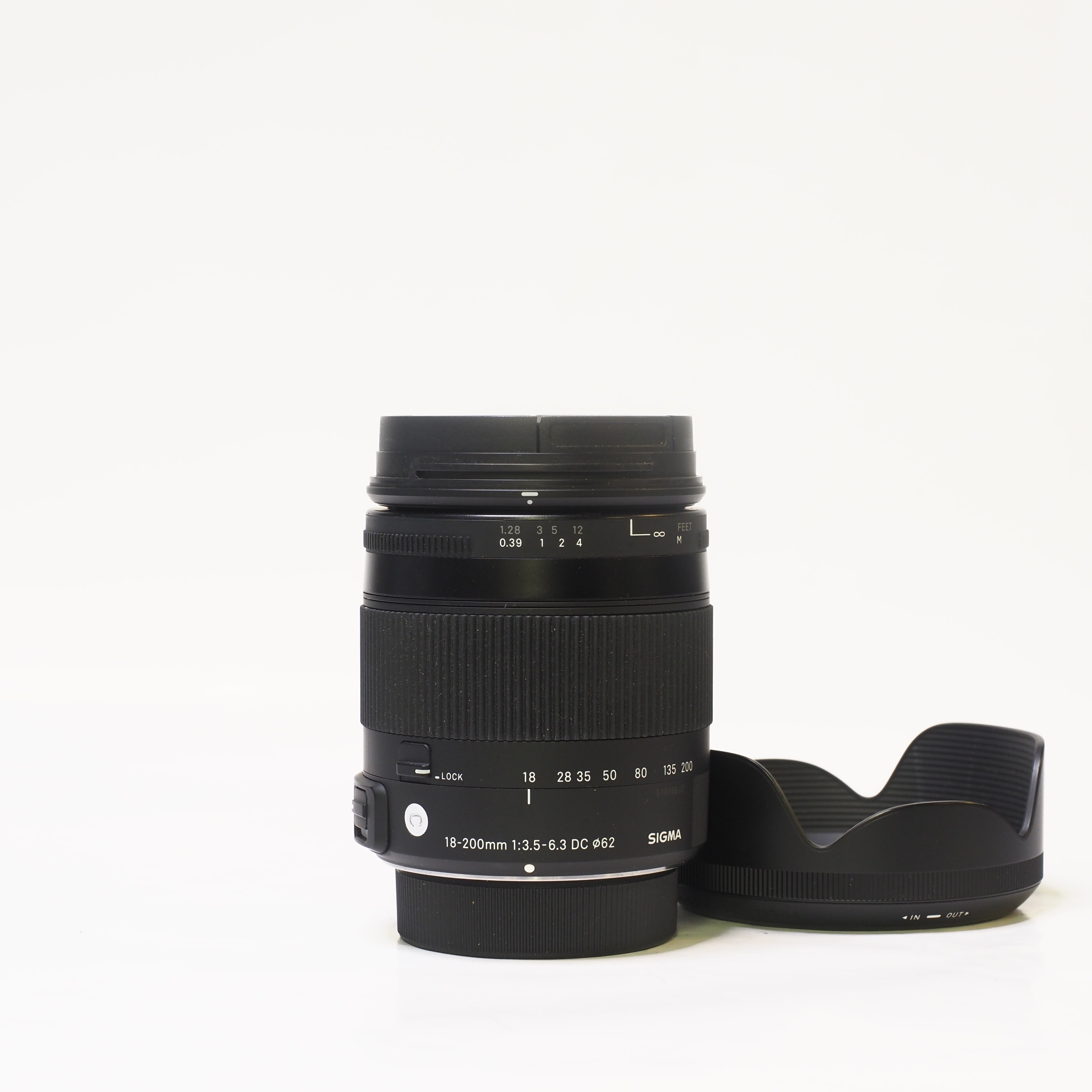 Sigma AF 18-200mm f/3,5-6,3 DC för Nikon - Begagnad