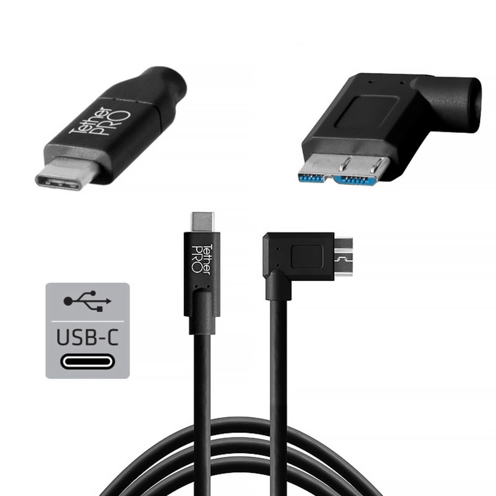 TetherPro USB 3.0 - USB-C 4.6m。（TetherPro USB-C til USB-C