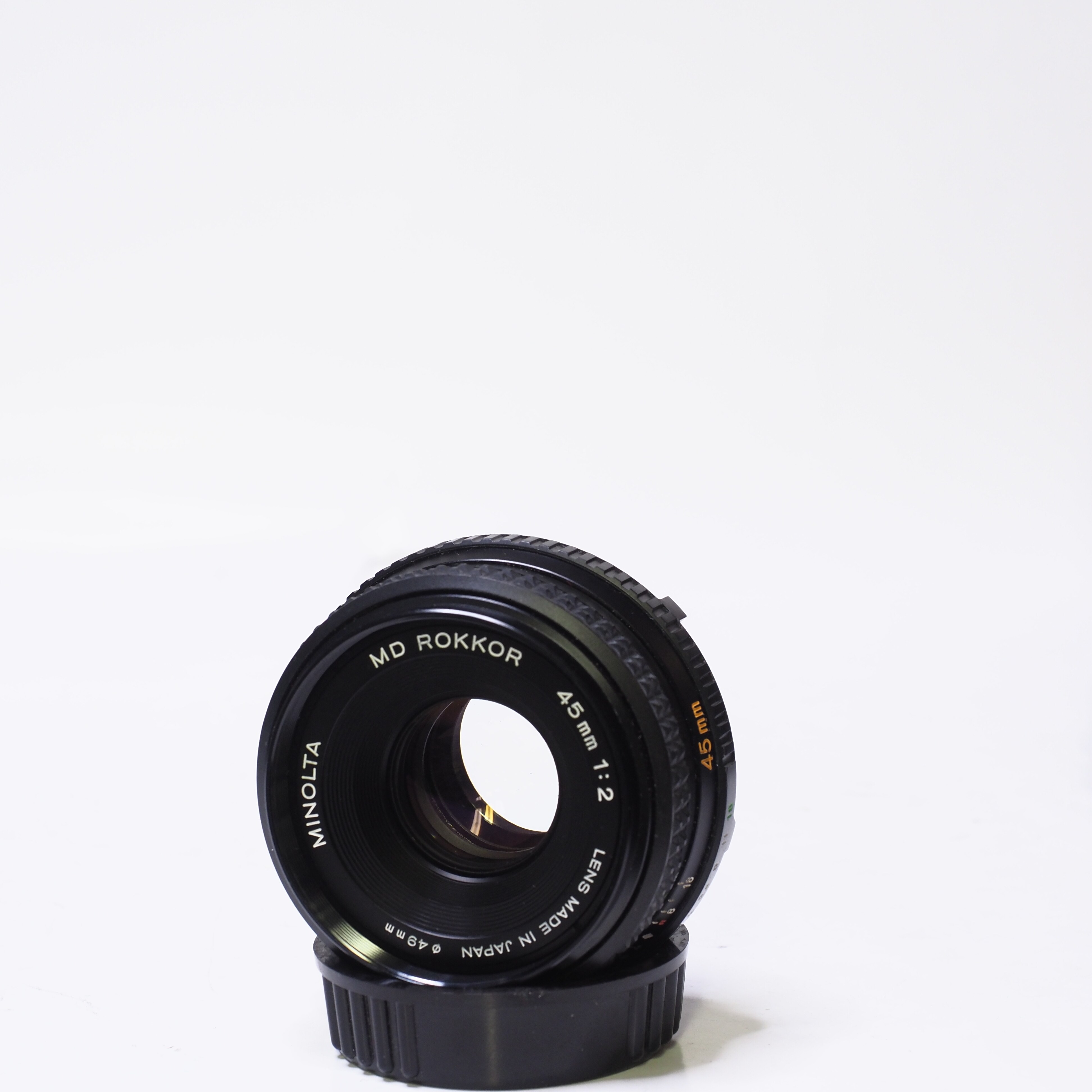 Minolta MD ROKKOR 45mm f/2 - Begagnad