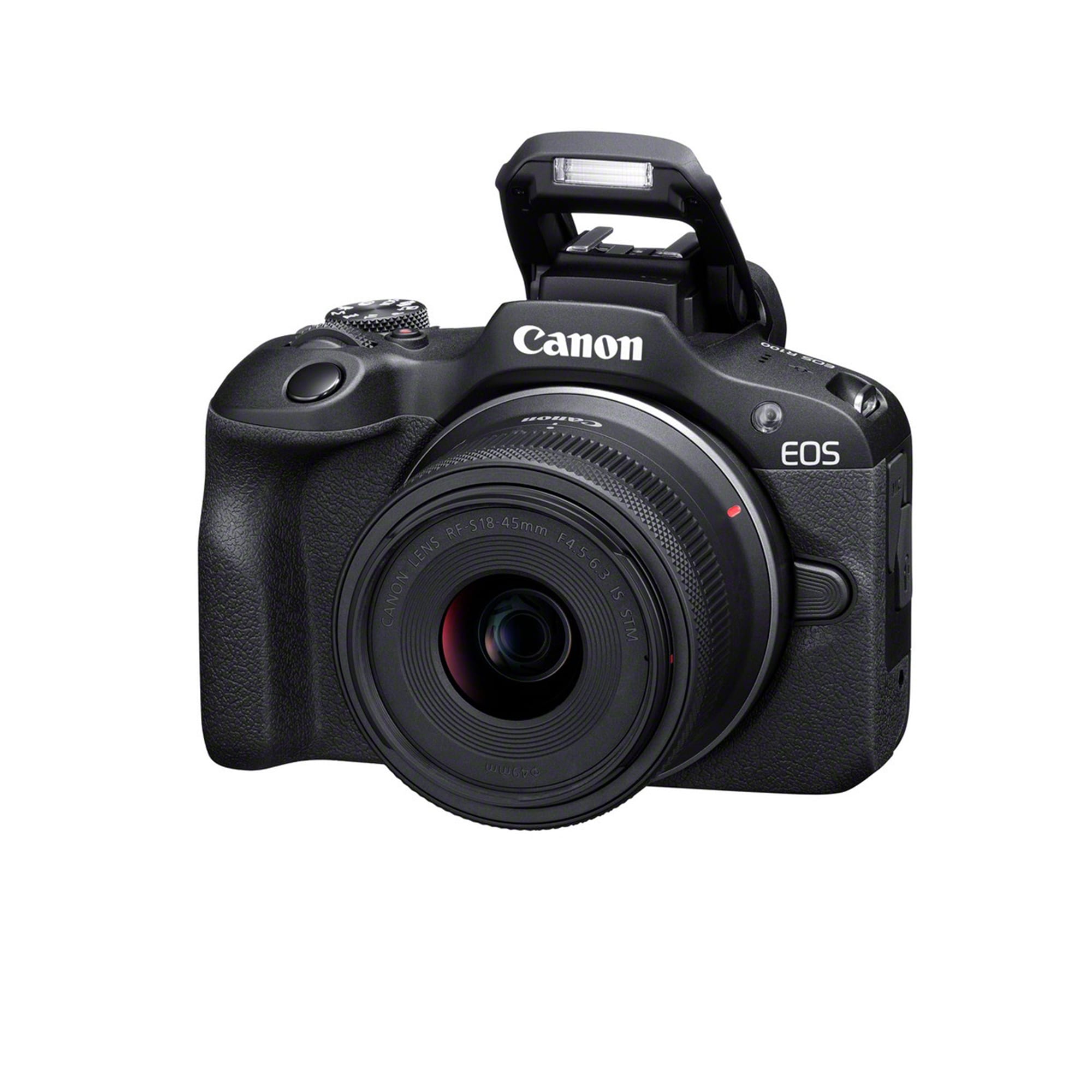 Canon EOS R100 + RF-S 18-45mm F4.5-6.3 IS STM + RF-S 55-210mm IS STM