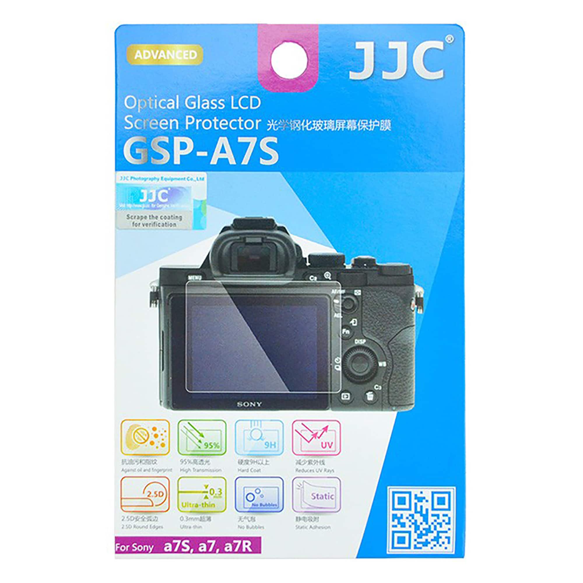 JJC LCD-SKYDD FÖR SONY A7S/A7/A7R