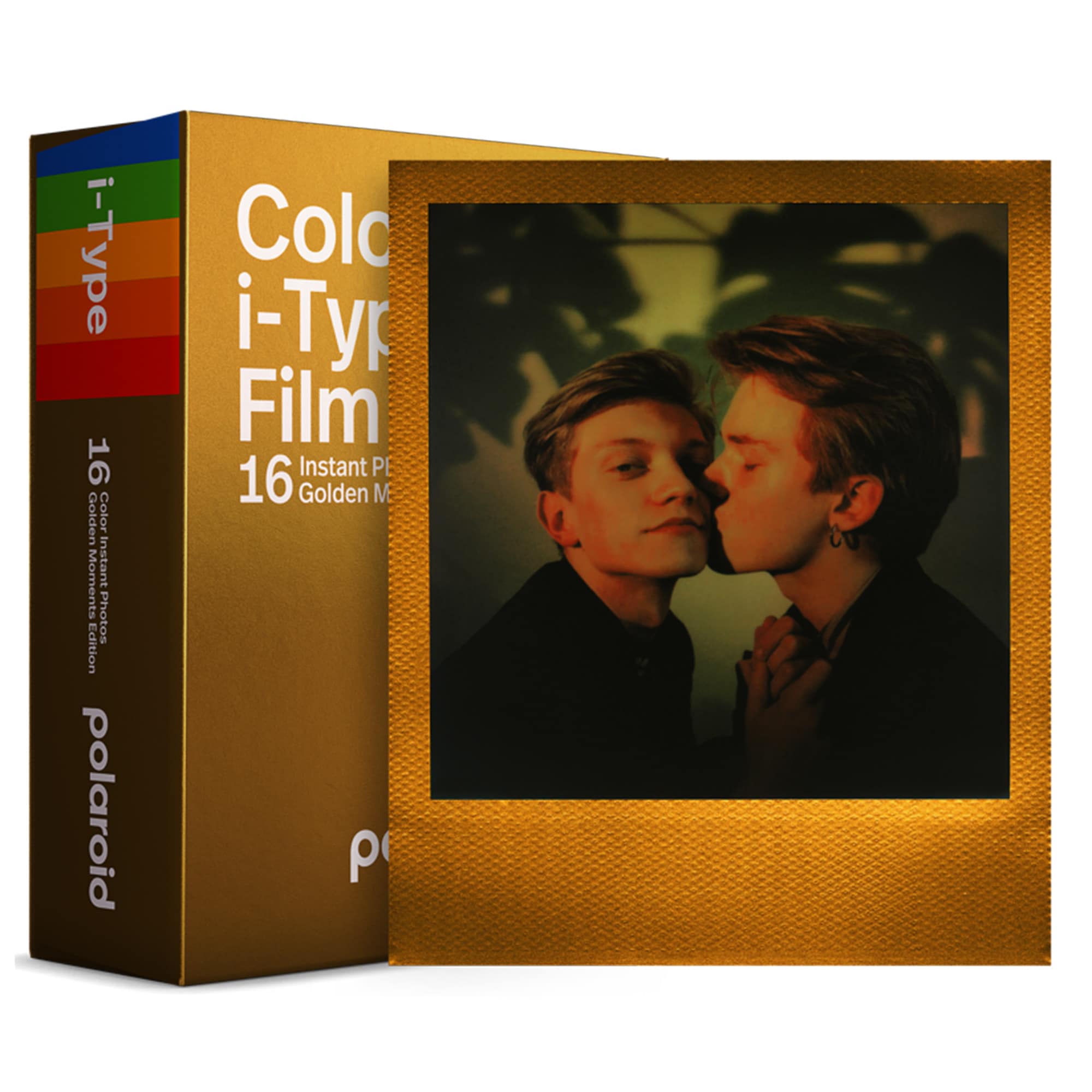 Polaroid I-Type Film Färg Golden Moments 2-pack