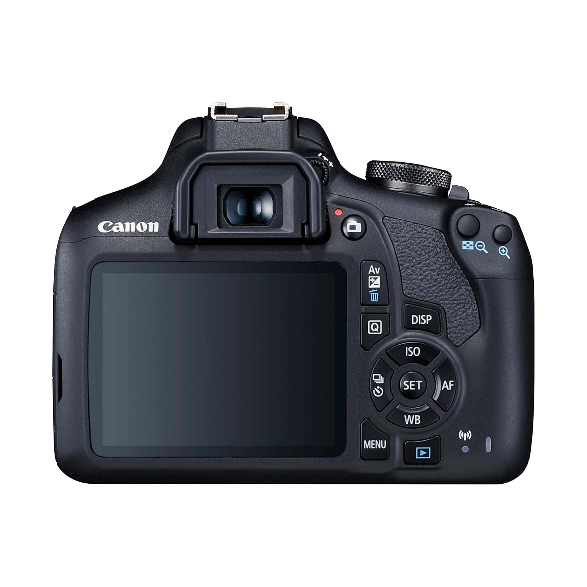 Canon EOS 2000D svart + EF-S 18-55mm f/3,5-5,6 IS II