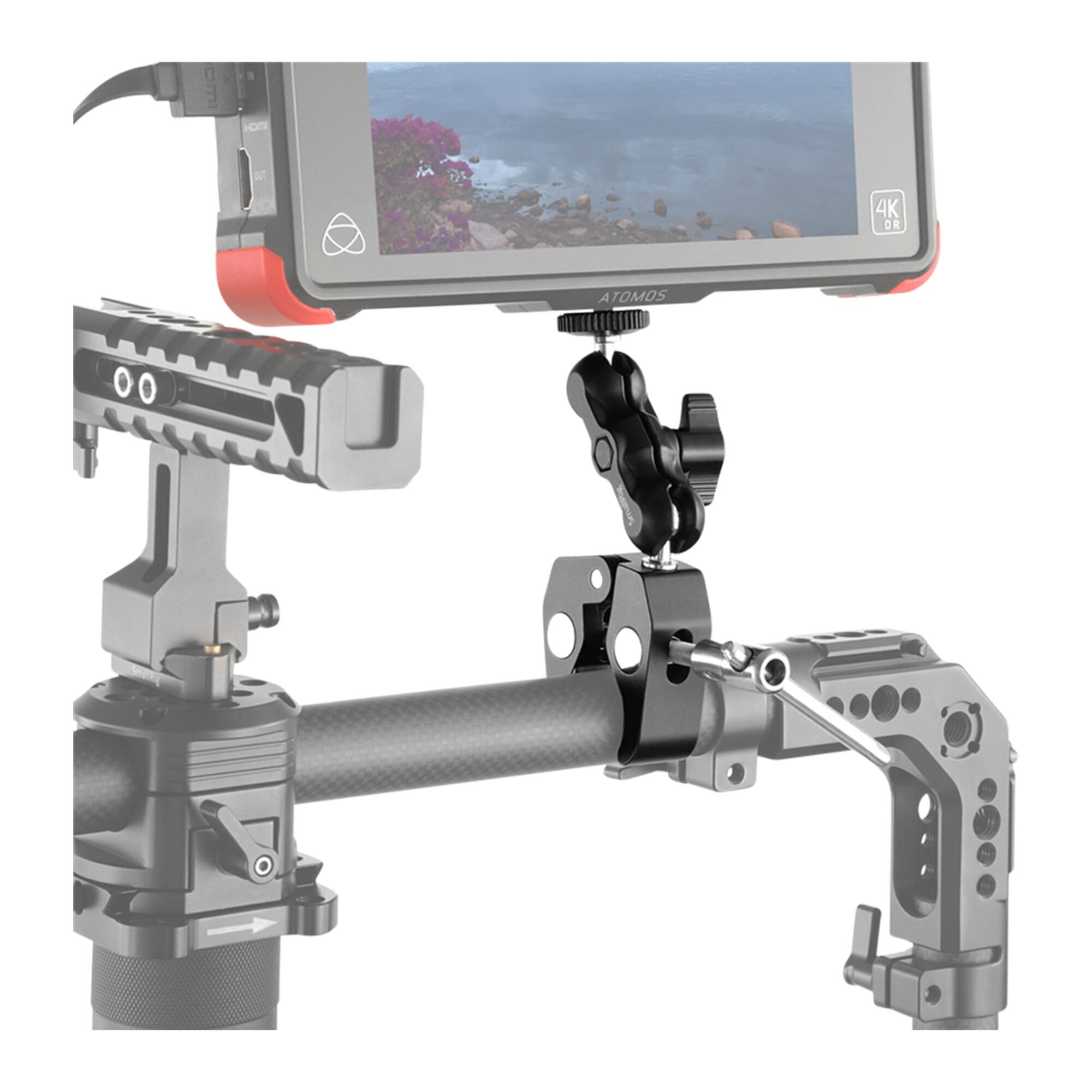 Smallrig 2164 Multifunktionell Klämma Med Kulled Och Magic Arm
