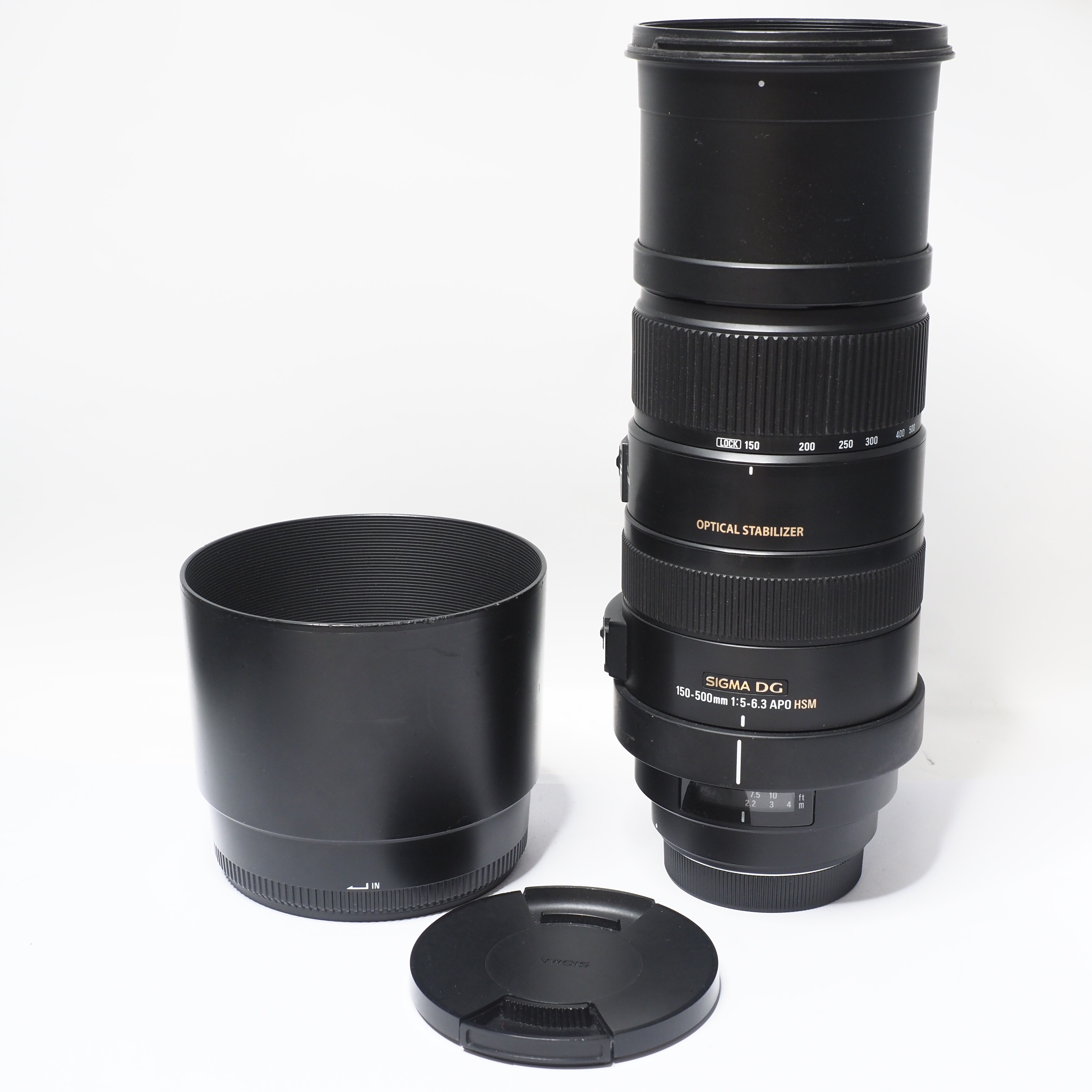 Sigma DG 150-500mm f/5-6,3 APO OS HSM för Canon - Begagnad