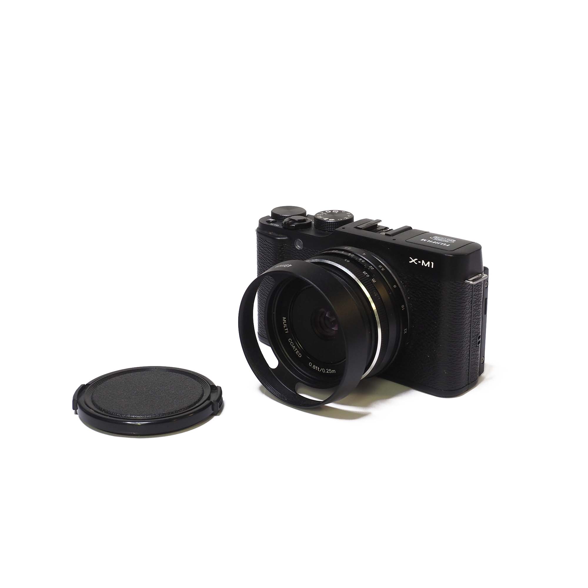 Fujifilm X-M1 + Meike 28mm f/2,8 - Begagnad