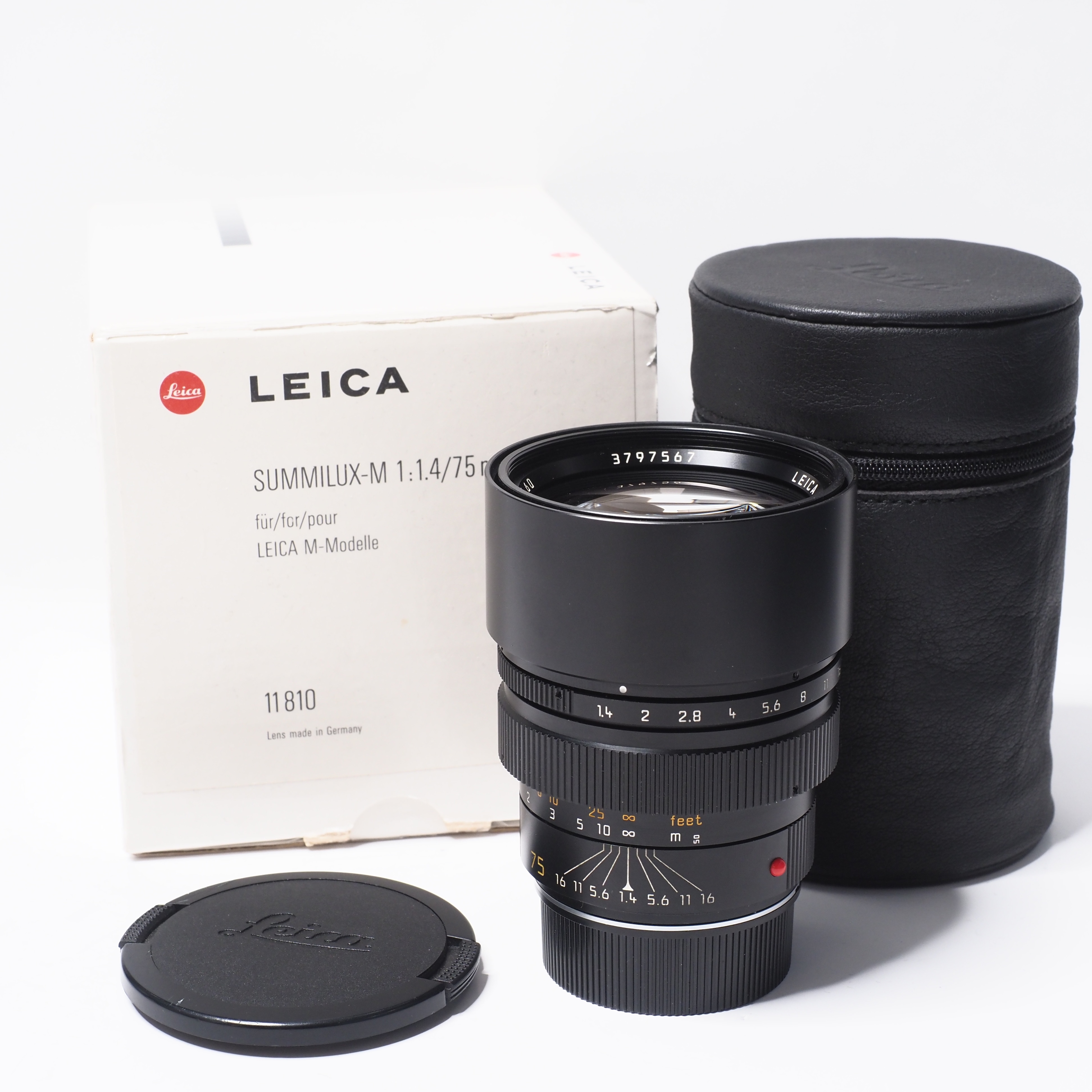 Leica Summilux-M 75mm f/1,4 11810 - Begagnad