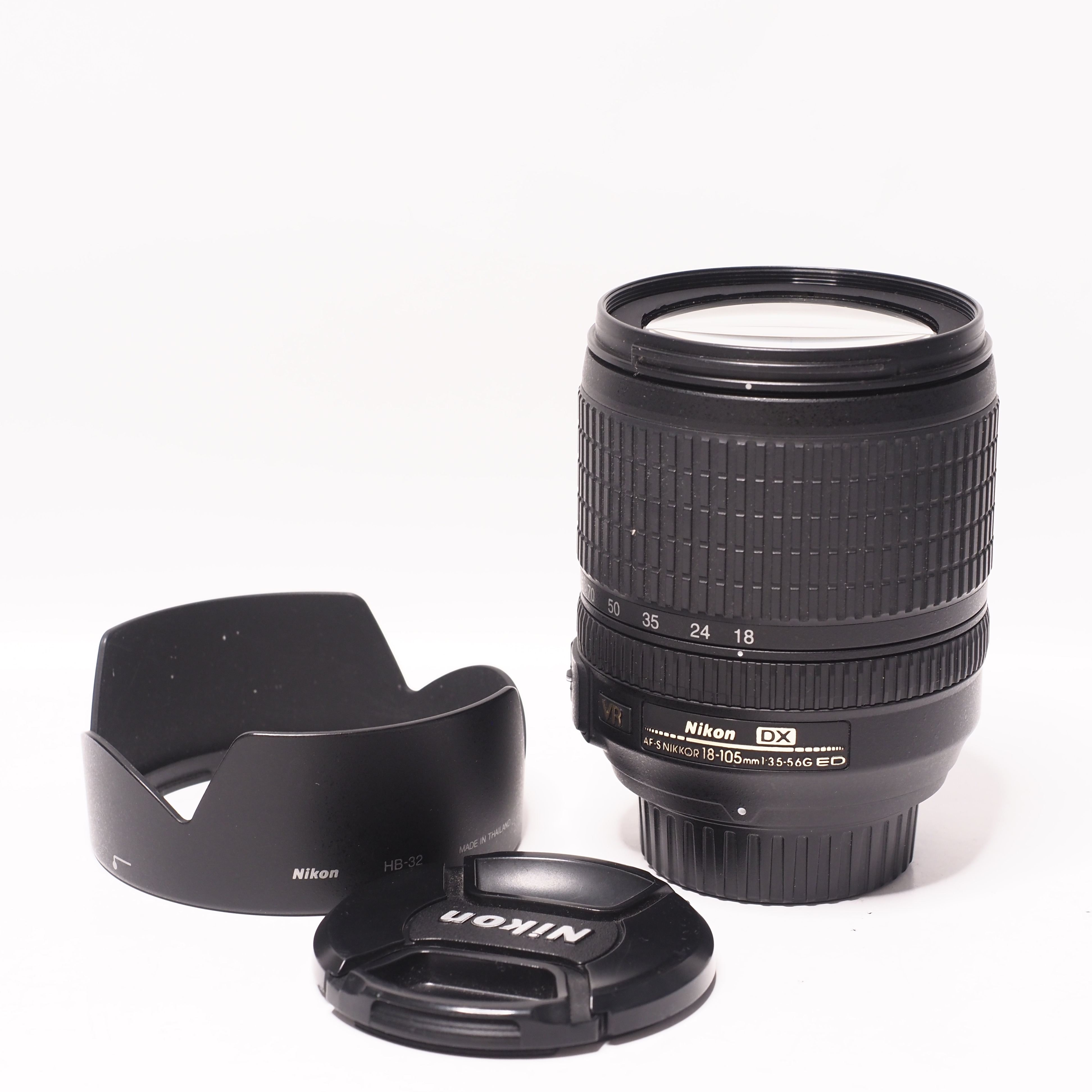 Nikon AF-S NIKKOR 18-105mm f/3,5-5,6 G ED DX VR - Begagnad