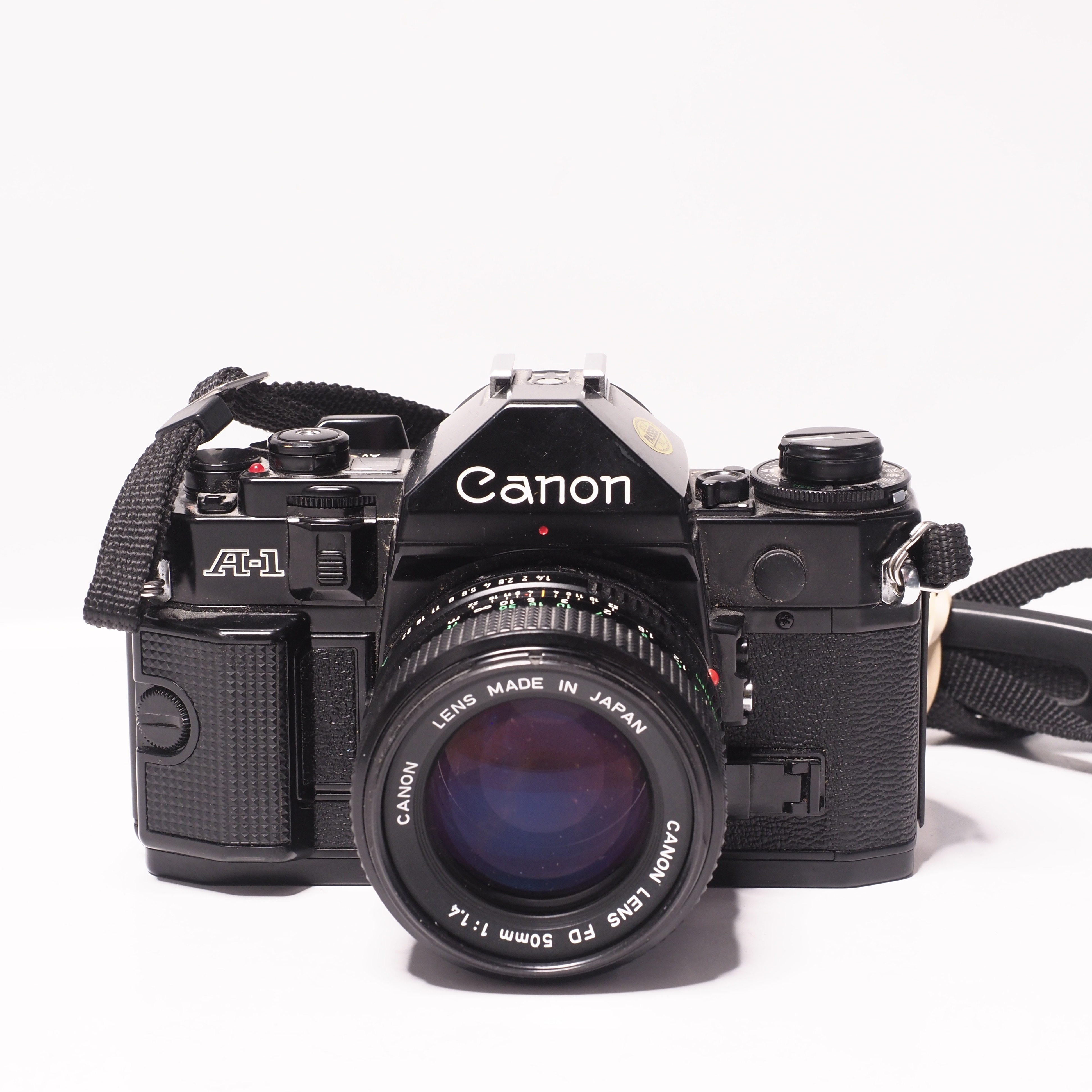 Canon A-1 + 50mm f/1,4 - Begagnad