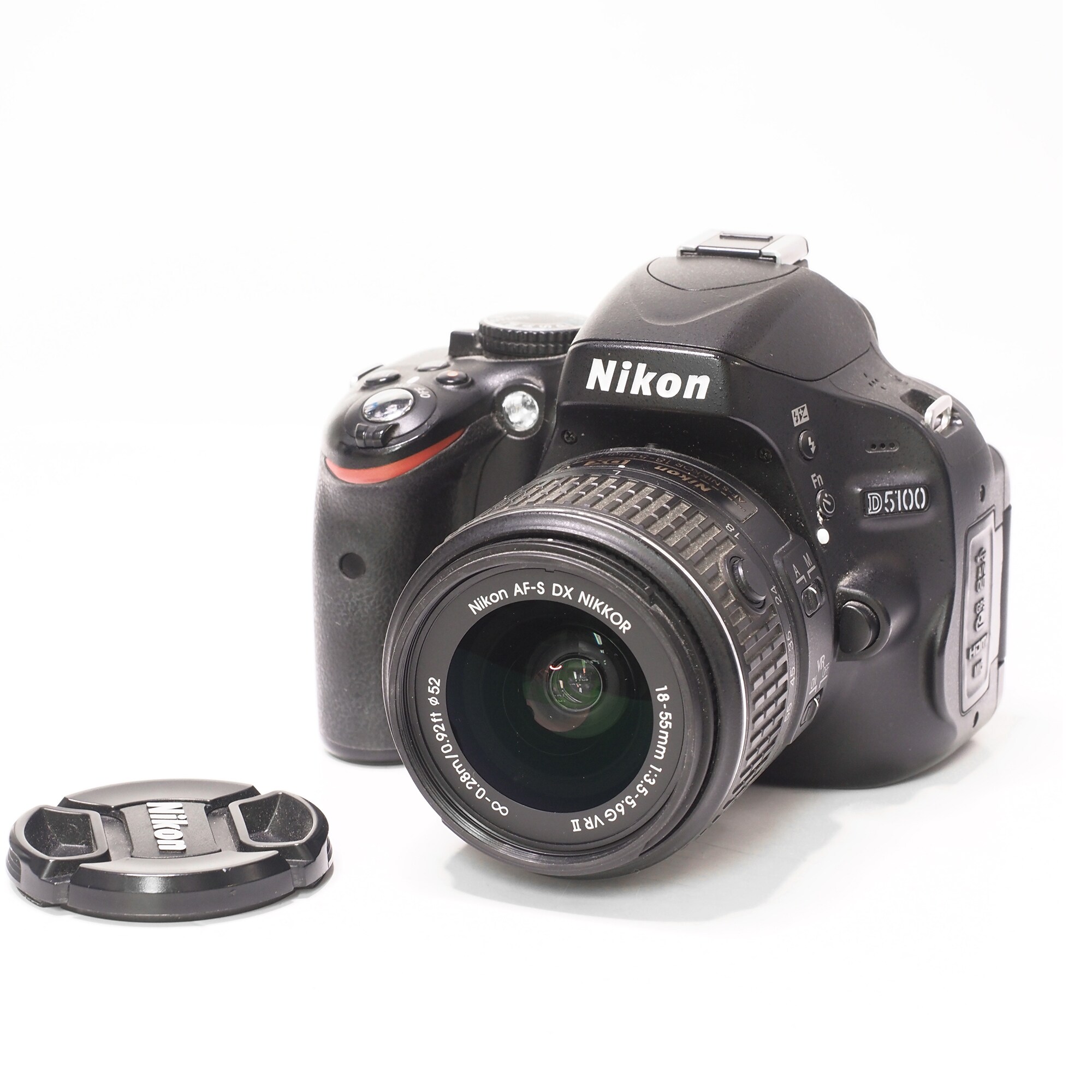 Nikon D5100 + Nikkor 18-55mm f/3.5-5.6 G ED VR II - Begagnad