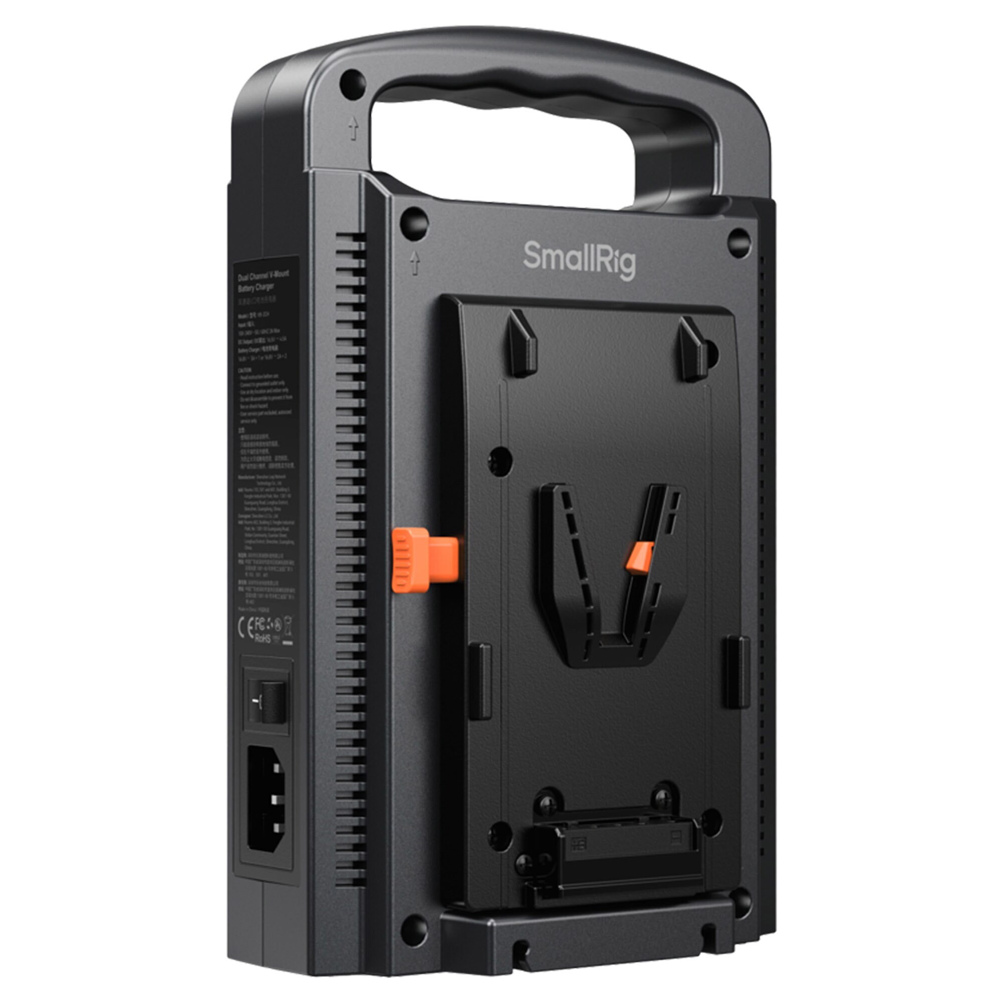 SmallRig 4578 V-Mount Batteriladdare Dual Channel