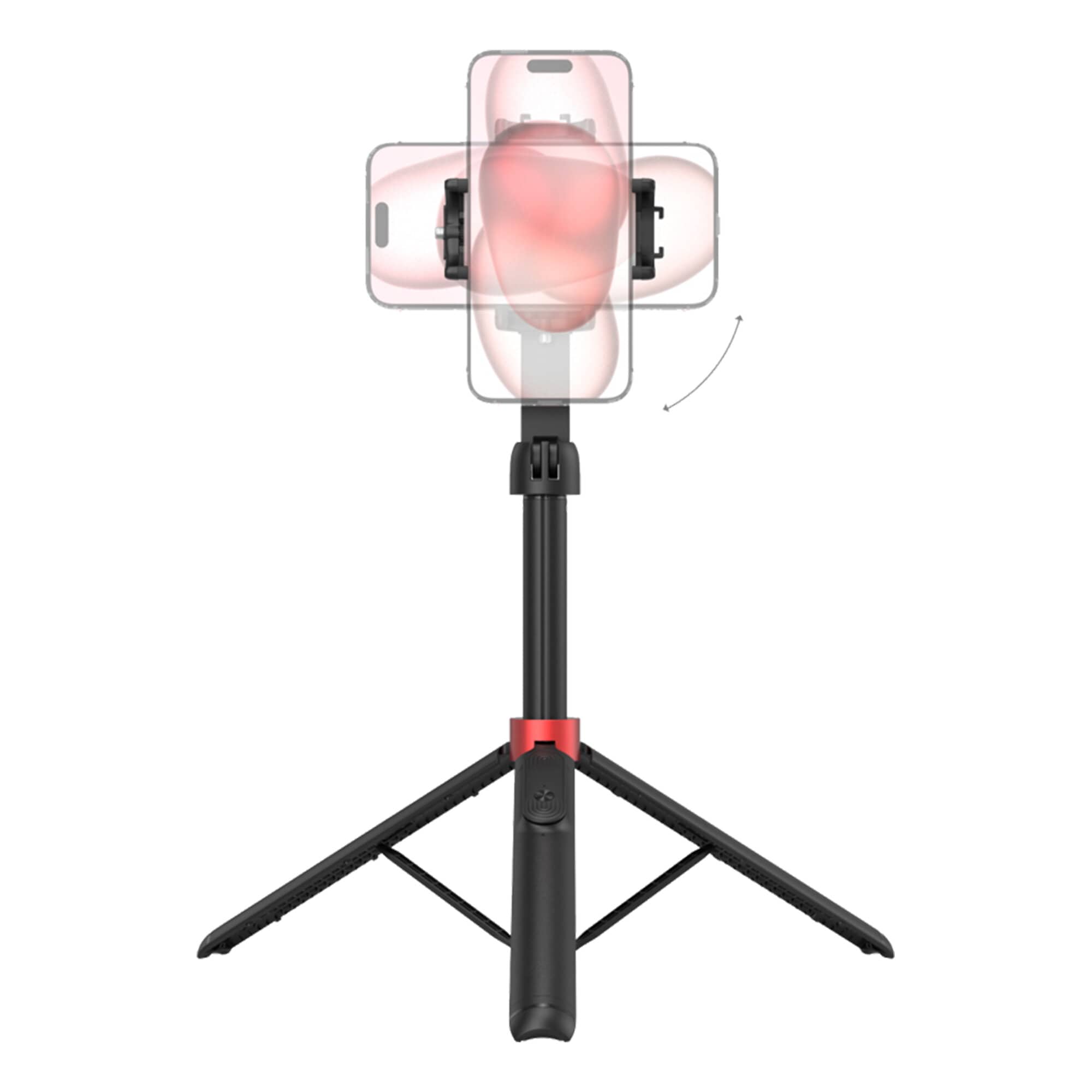 Smallrig 4729 Portable Selfie Stick Tripod ST-25 Black