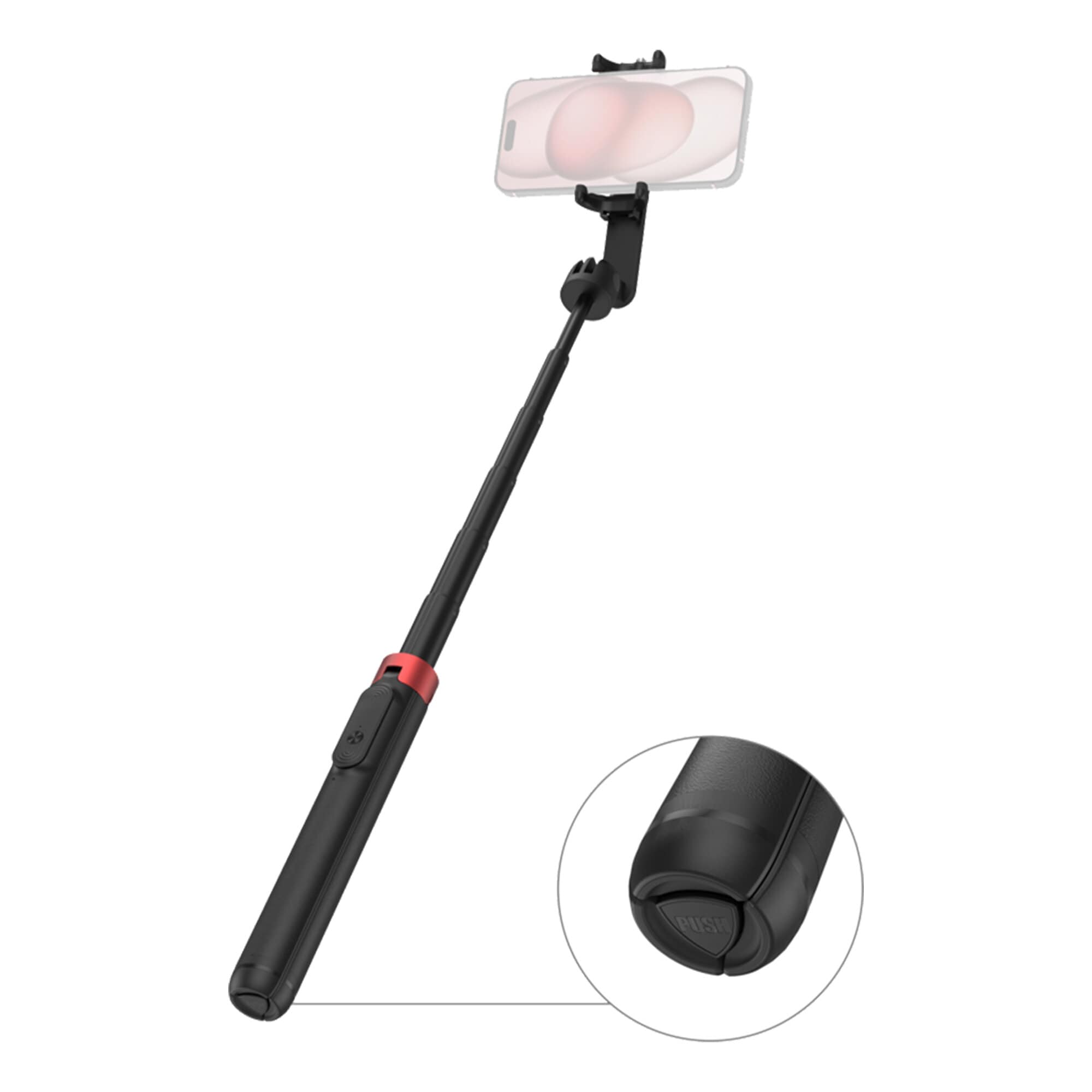 Smallrig 4729 Portable Selfie Stick Tripod ST-25 Black
