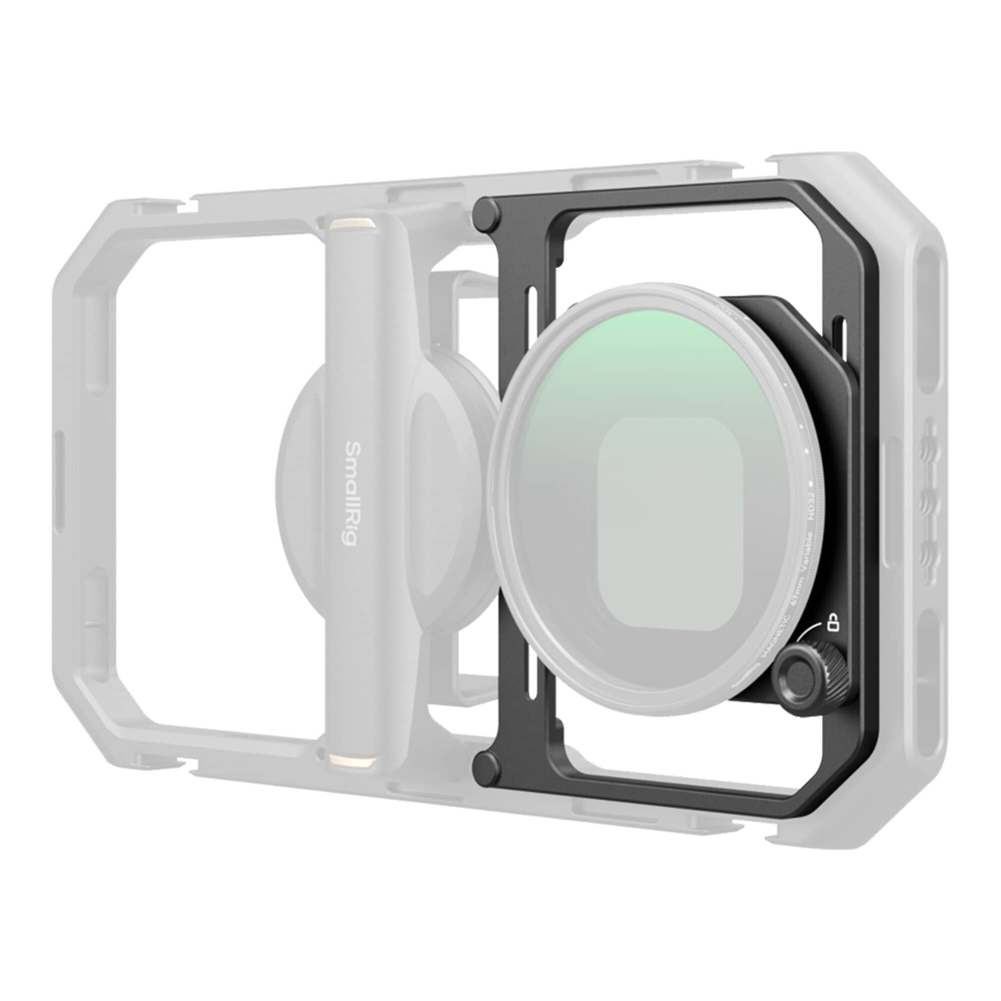Smallrig 4843 Magnetic Filter Adapter For Universal Mobile Video Cage 67Mm