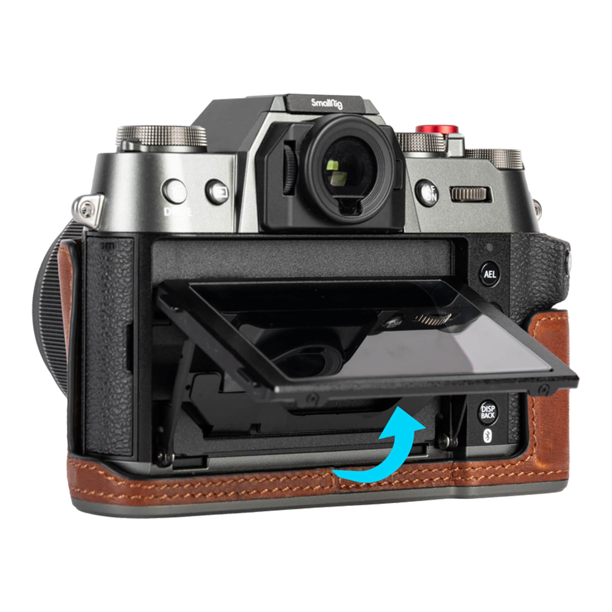 Smallrig 4710 Half Case Läder Kit För Fujifilm X-T50 Brun