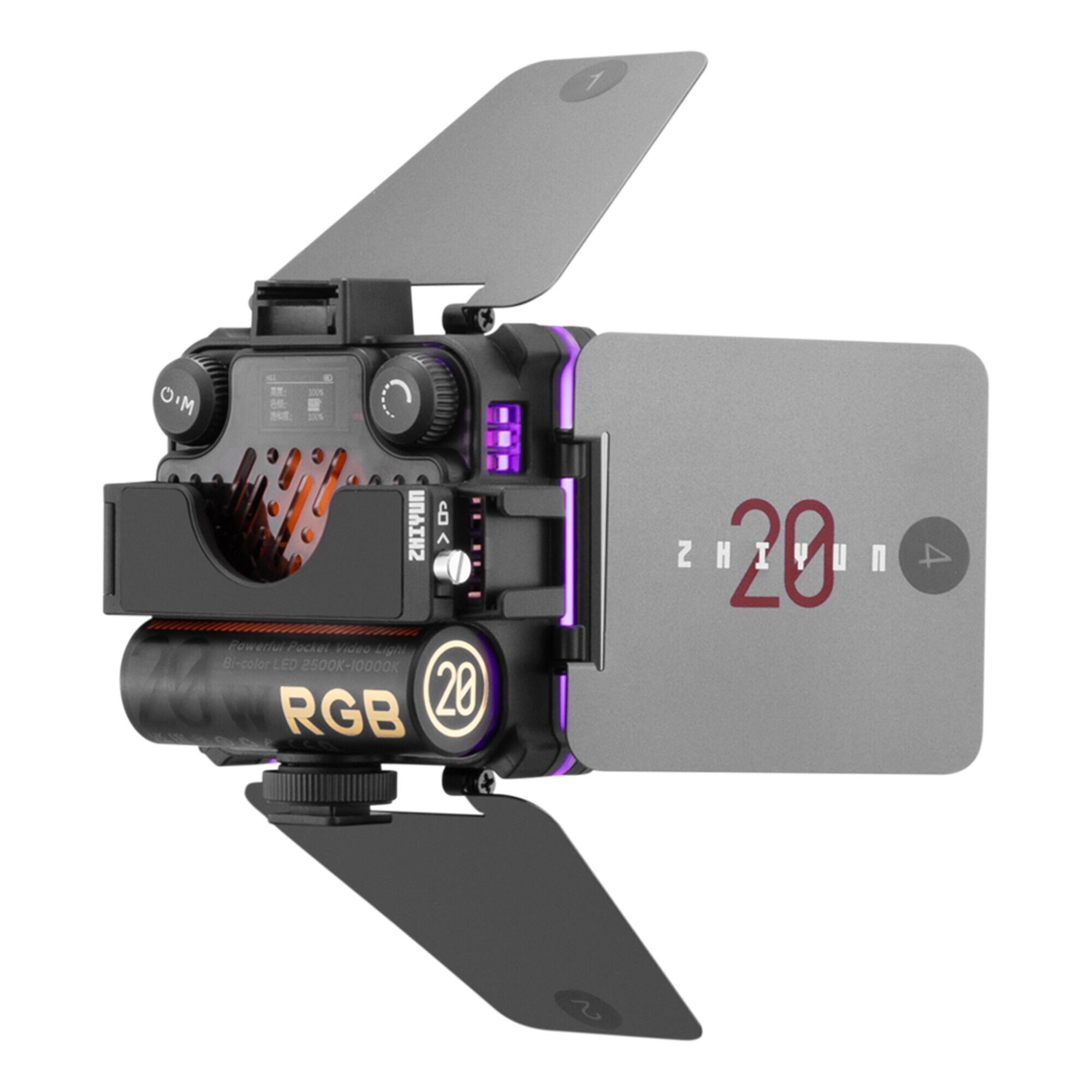 Zhiyun LED Fiveray M20C (RGB) Combo Pocket Light
