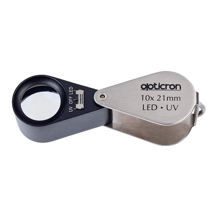 Opticron Metallupp LED/UV 10x 21mm