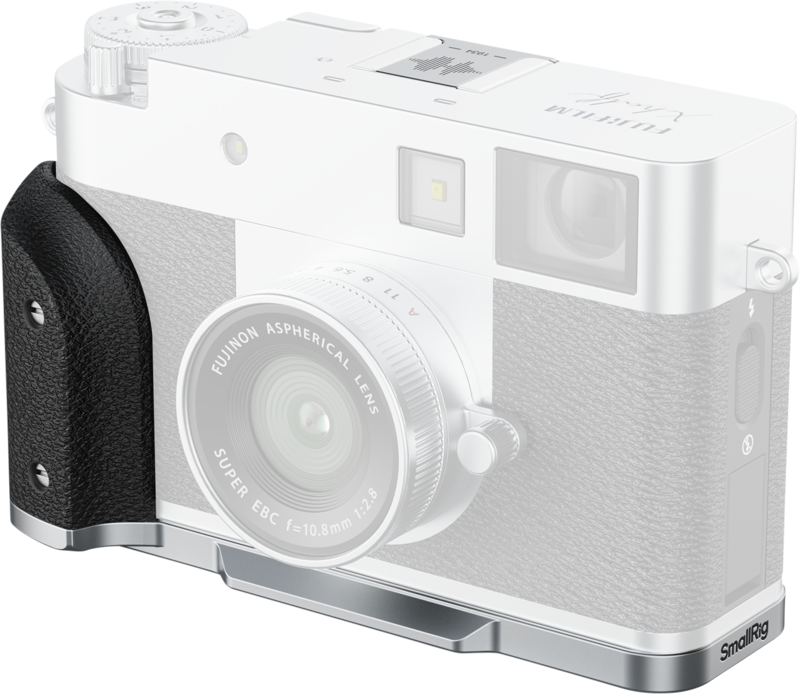 SmallRig 5216 L-Shaped Mount Plate With Silicone Handle Till Fujifilm X Half Silver