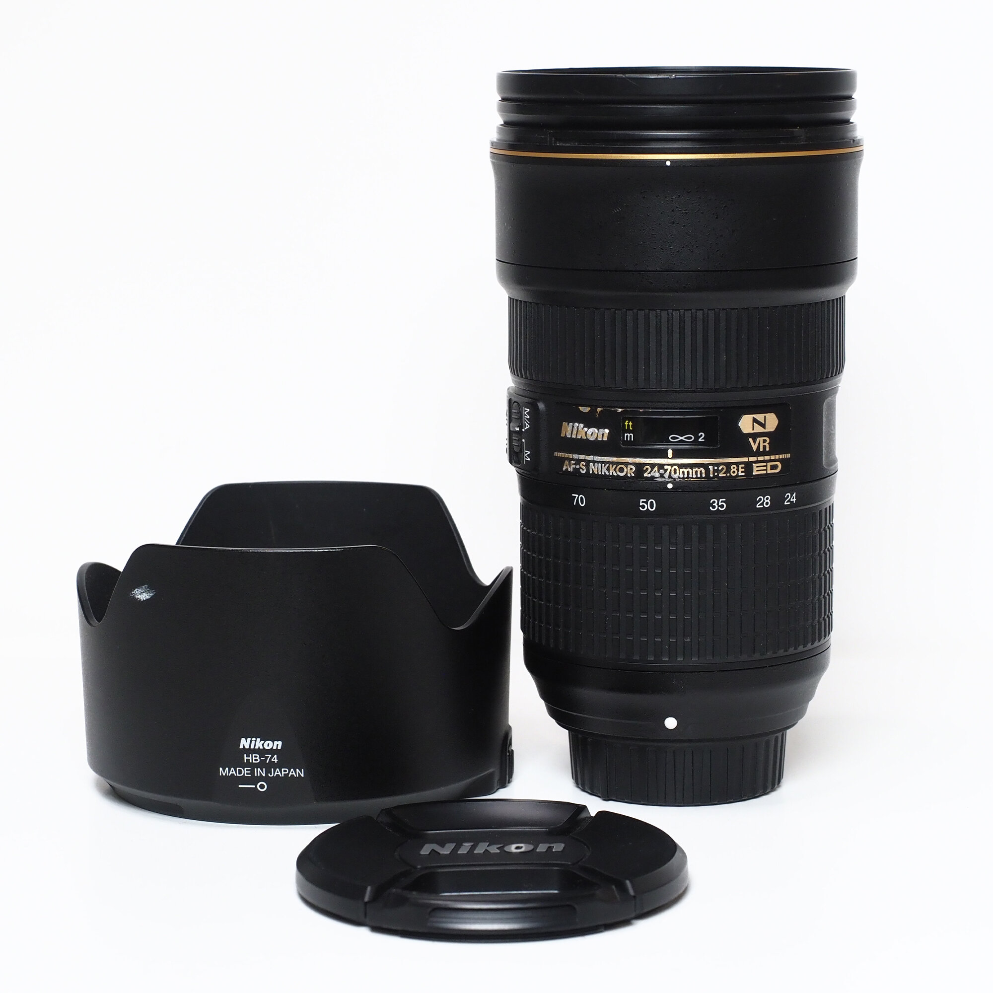 Nikon AF-S 24-70mm f/2,8 E ED VR - Begagnad