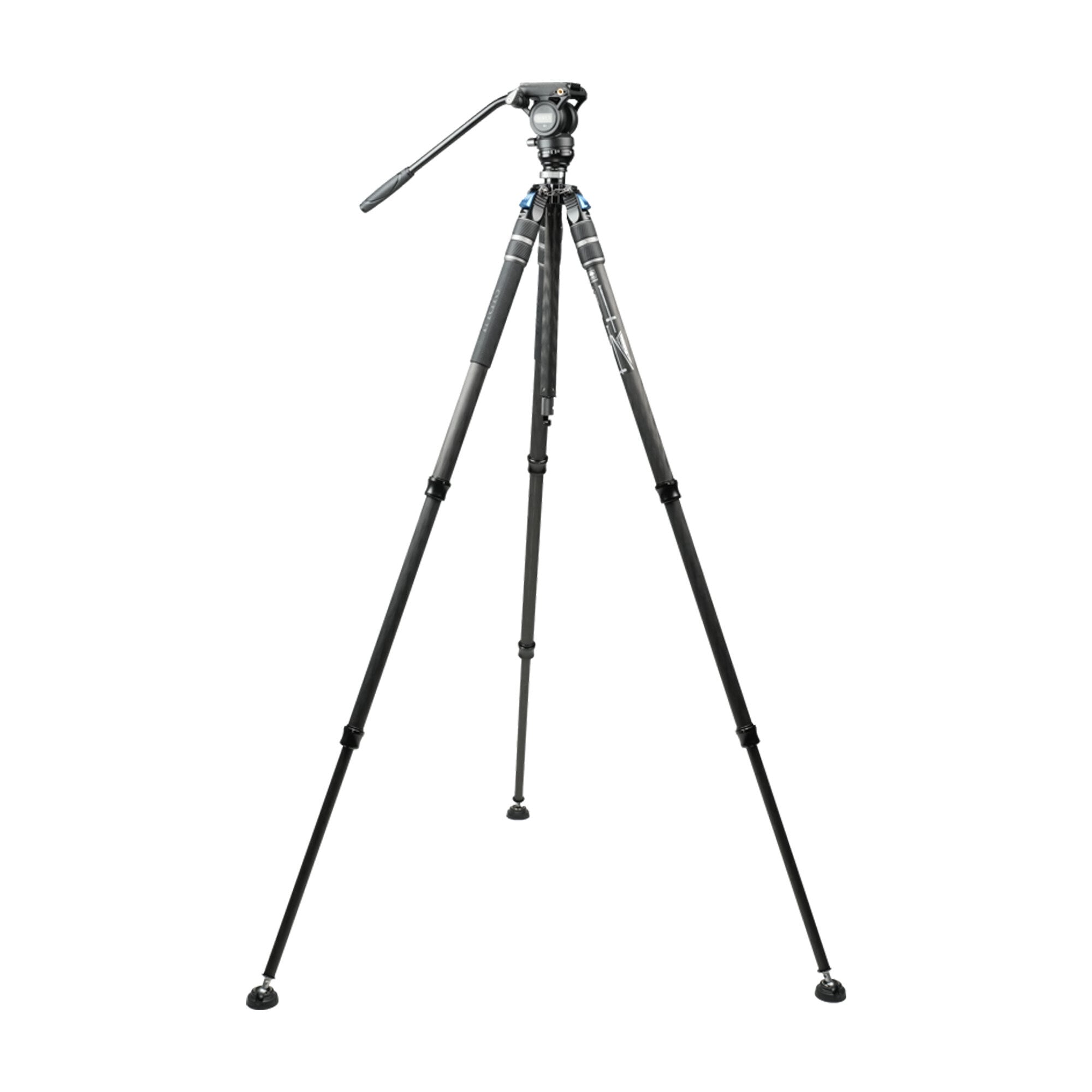 Sirui One Step Height Adjustment Carbon Video Tripod Kit SVS60 + S3