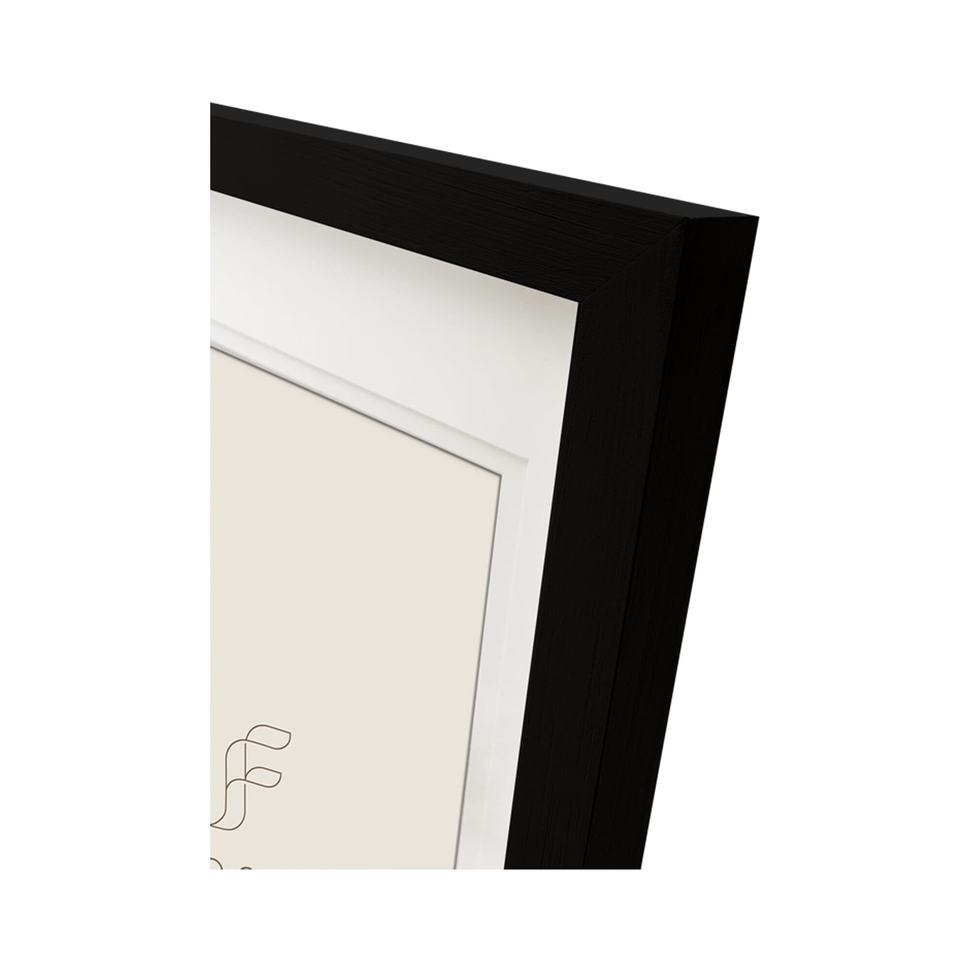 Focus Dahlia Svart 24x30/PP 18x24
