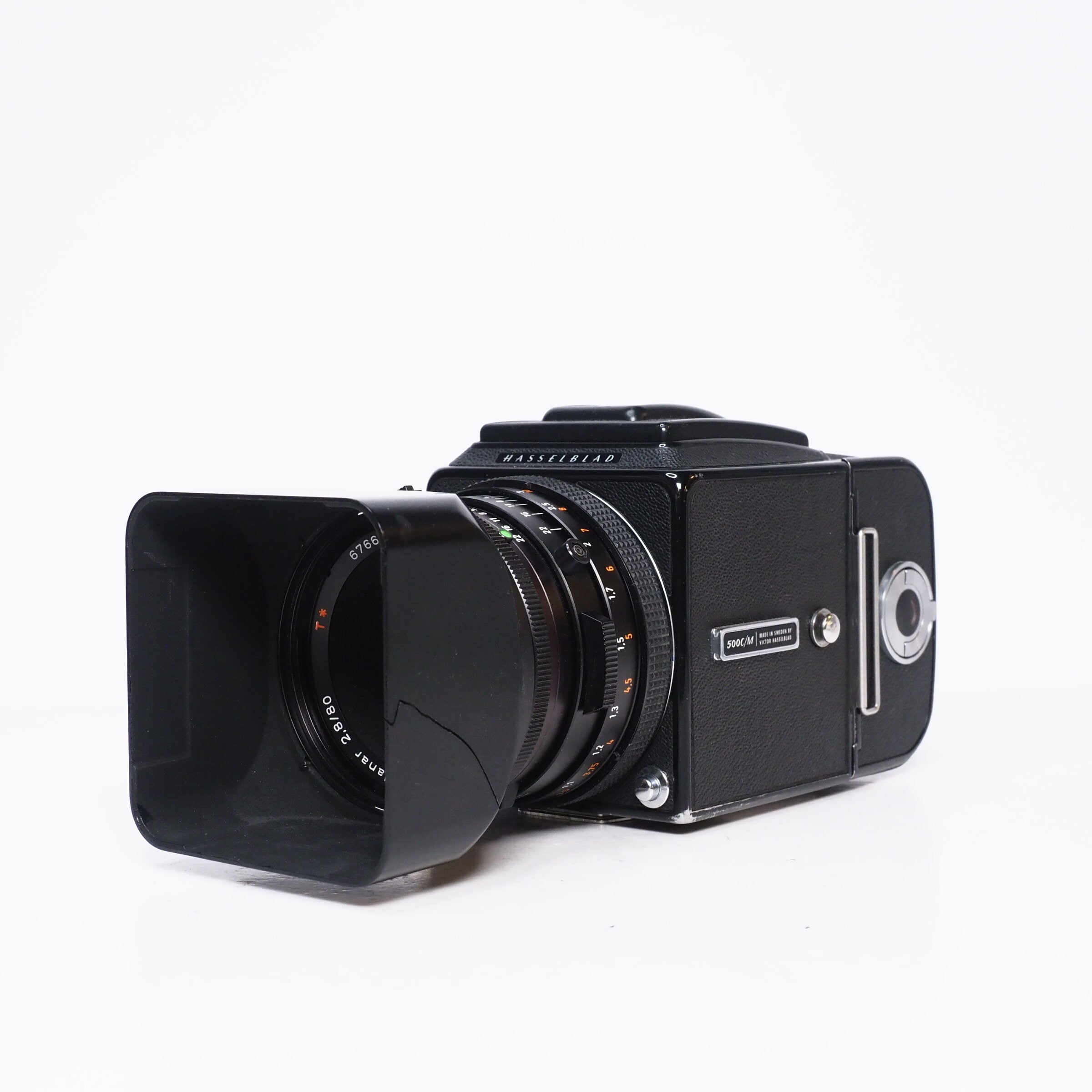 Hasselblad 500 C/M + Planar 80/2,8 + A12 - Begagnad