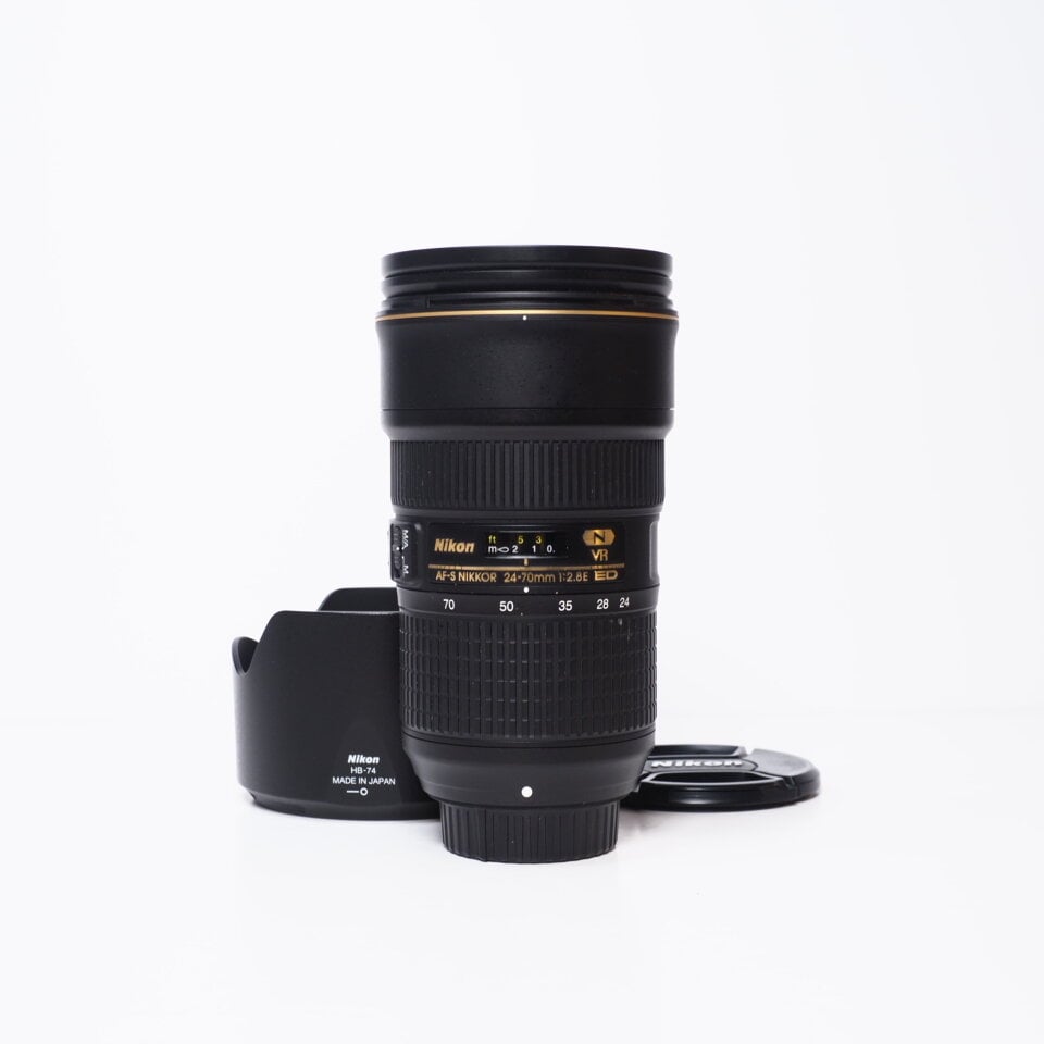 Nikon AF-S 24-70mm F 2,8E ED VR - Begagnad