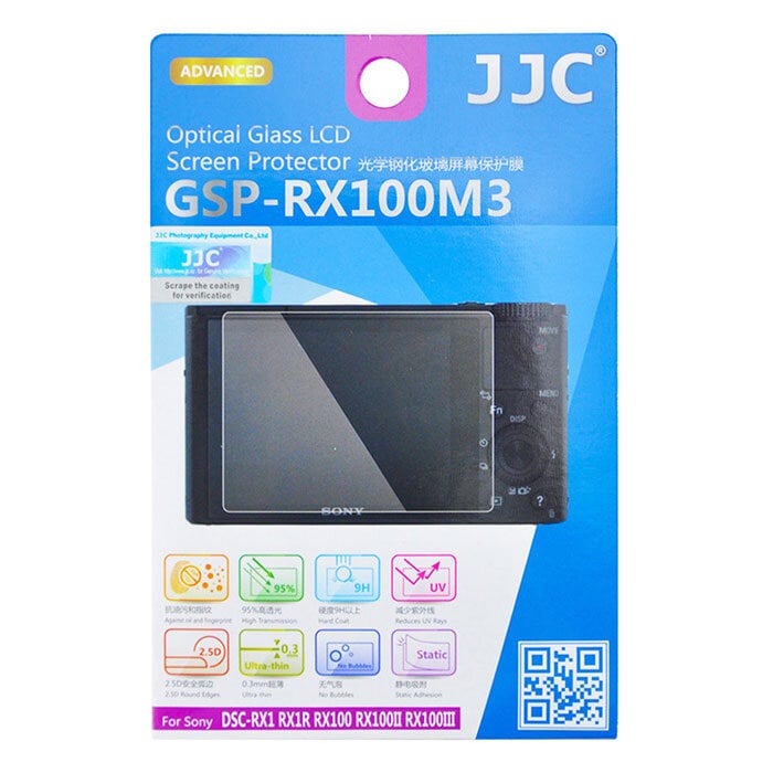 JJC RX100M3 Optical Glass Protector
