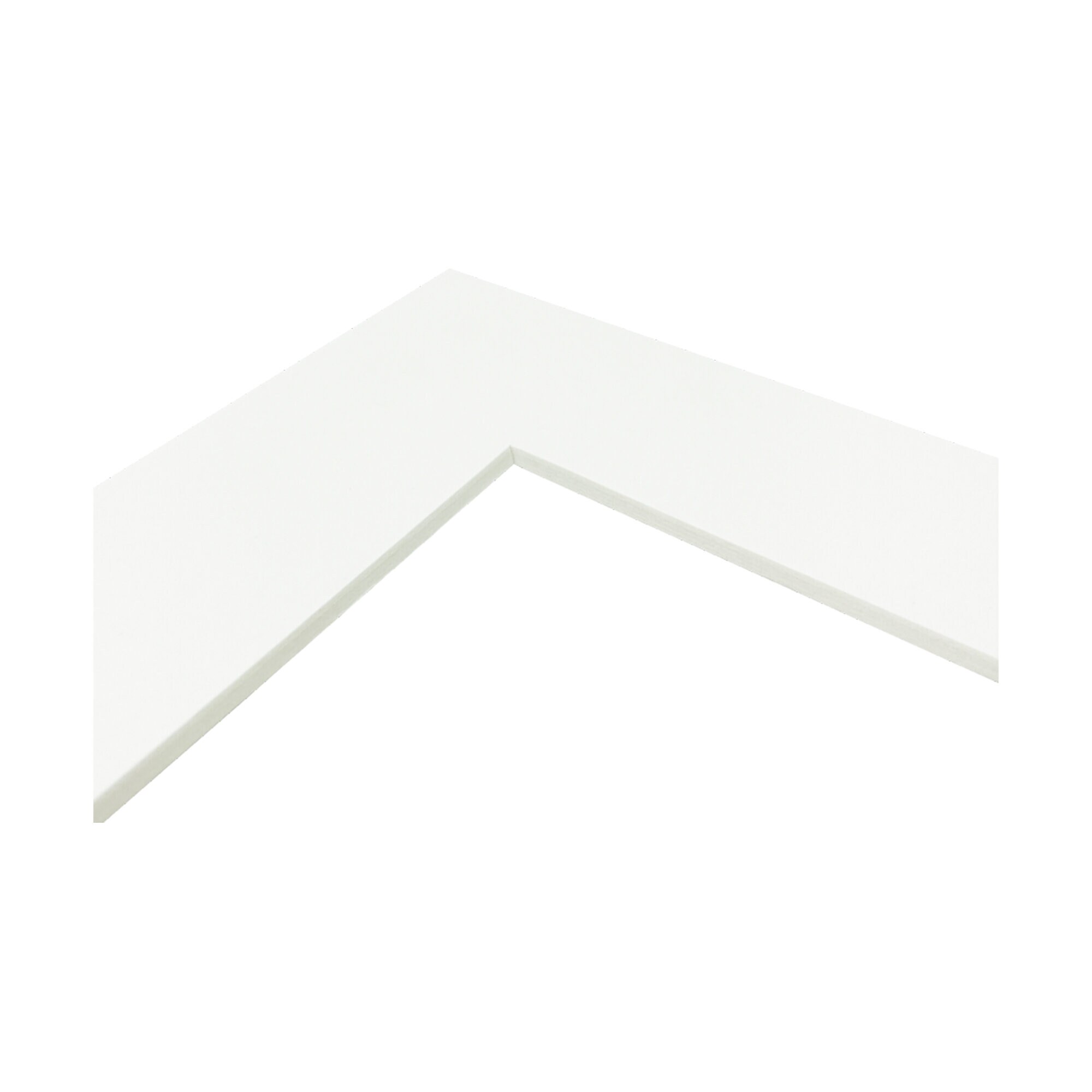Passepartout 13x18 Vit