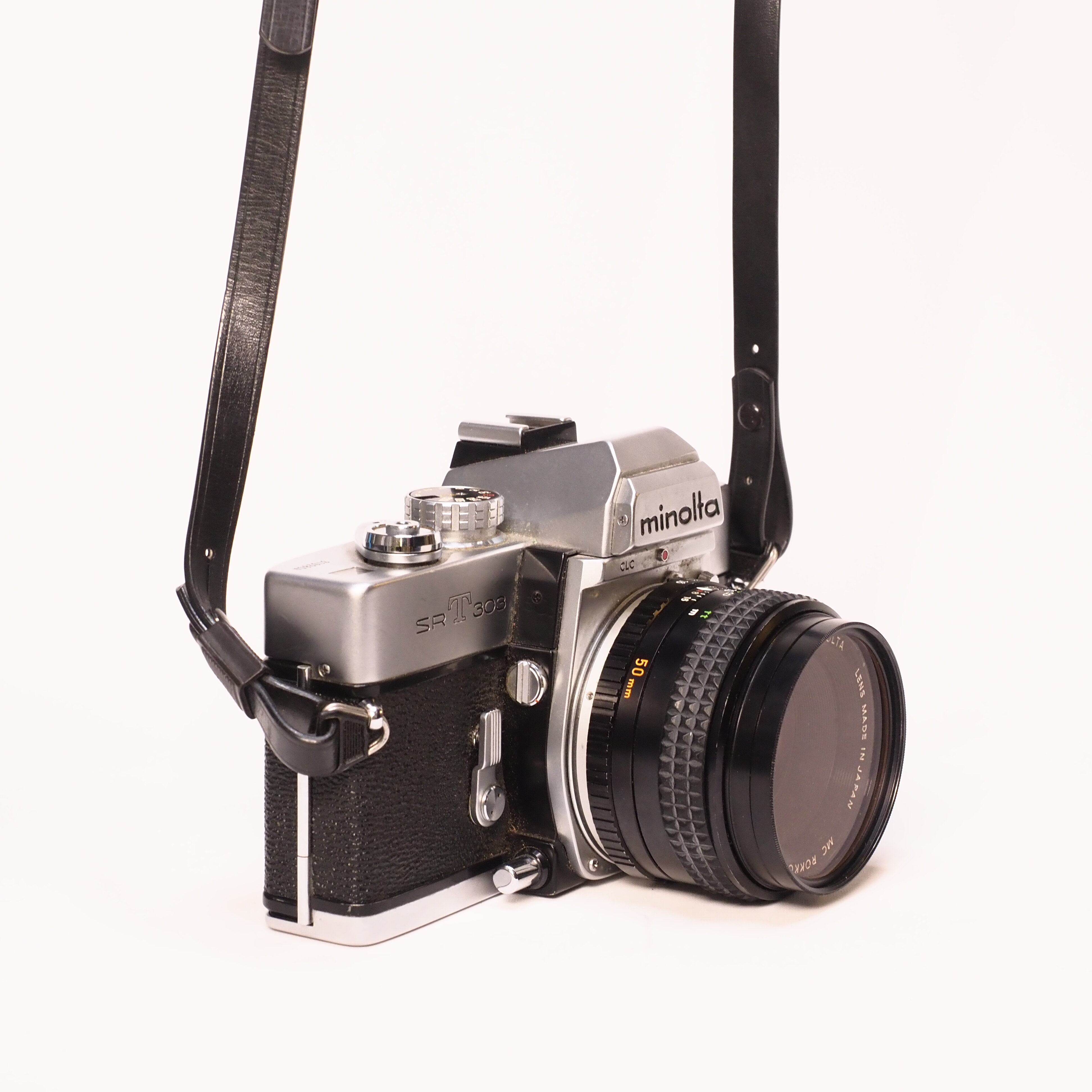 Minolta SRT 303 +  50mm f/1,7 - Begagnad