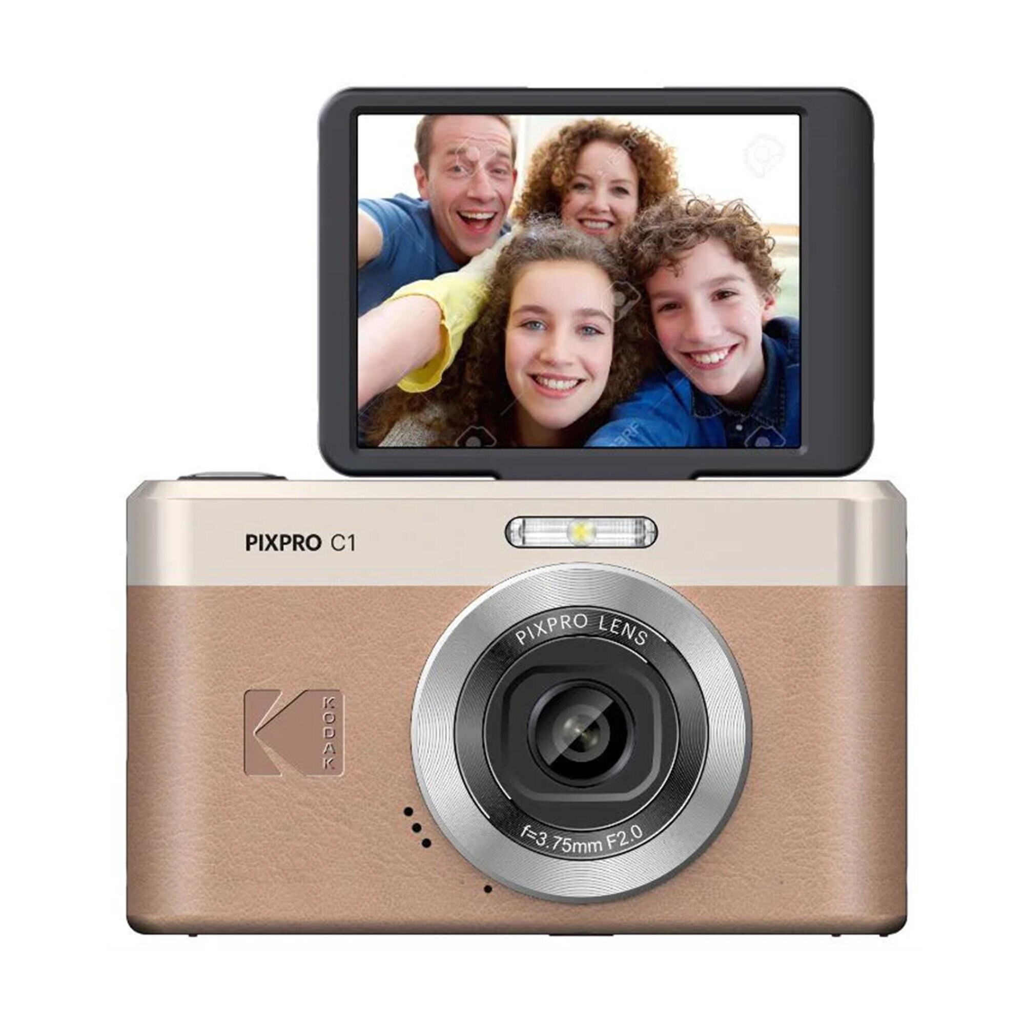 Kodak Pixpro C1 CMOS 4x 13MP Brun