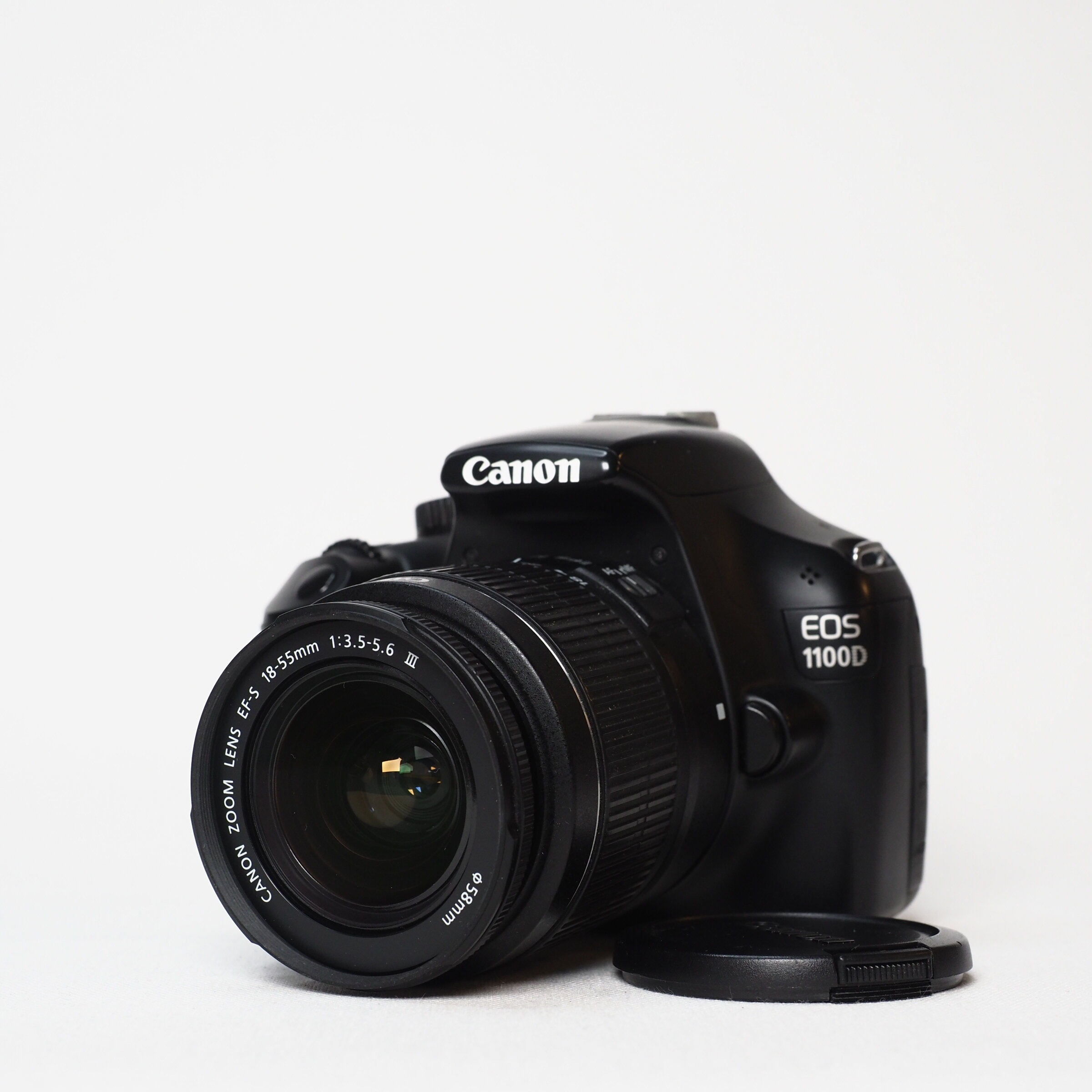 Canon 1100D + EF-S 18-55mm - begagnad