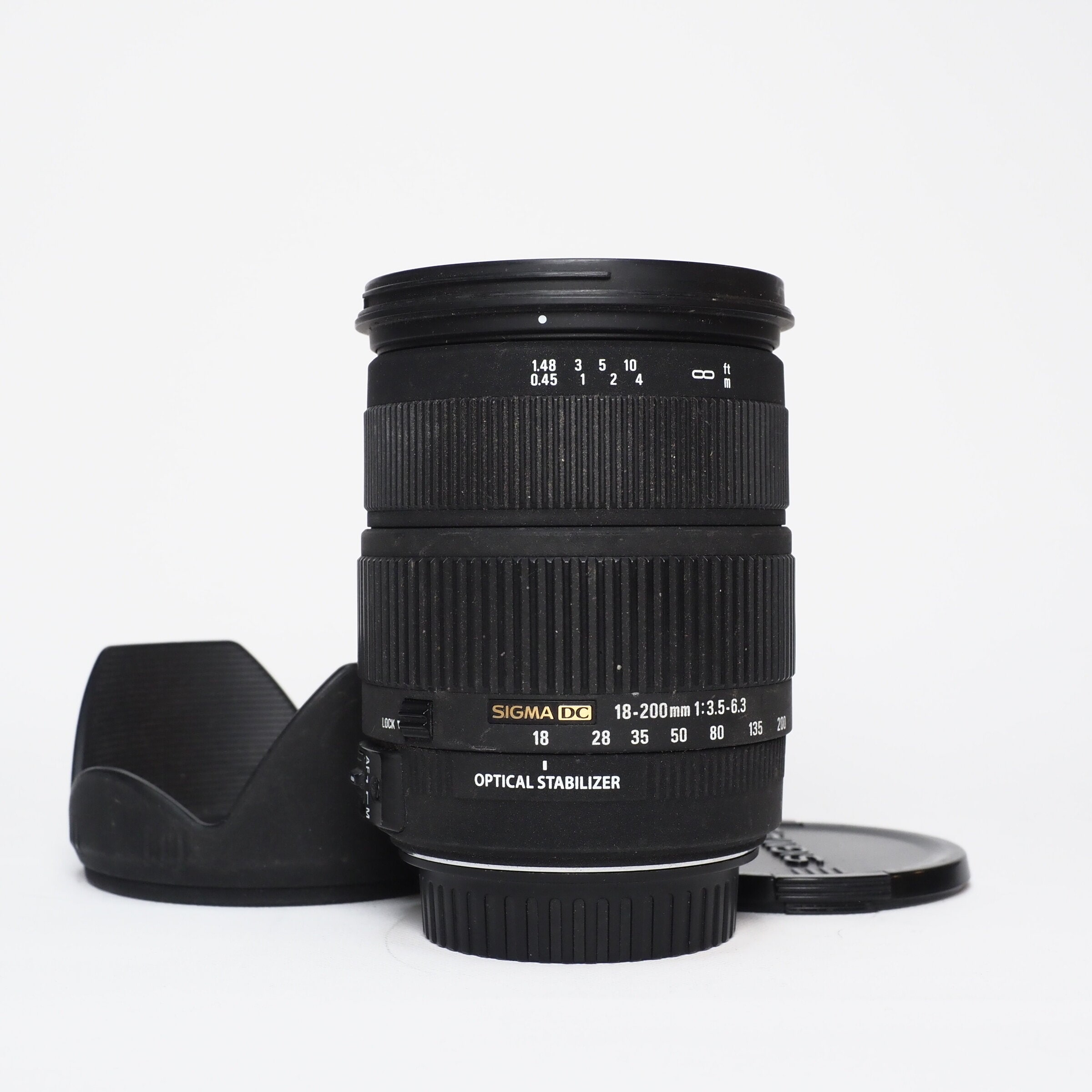Sigma 18-200mm f/3,5-6,3 Canon EF - Begagnad