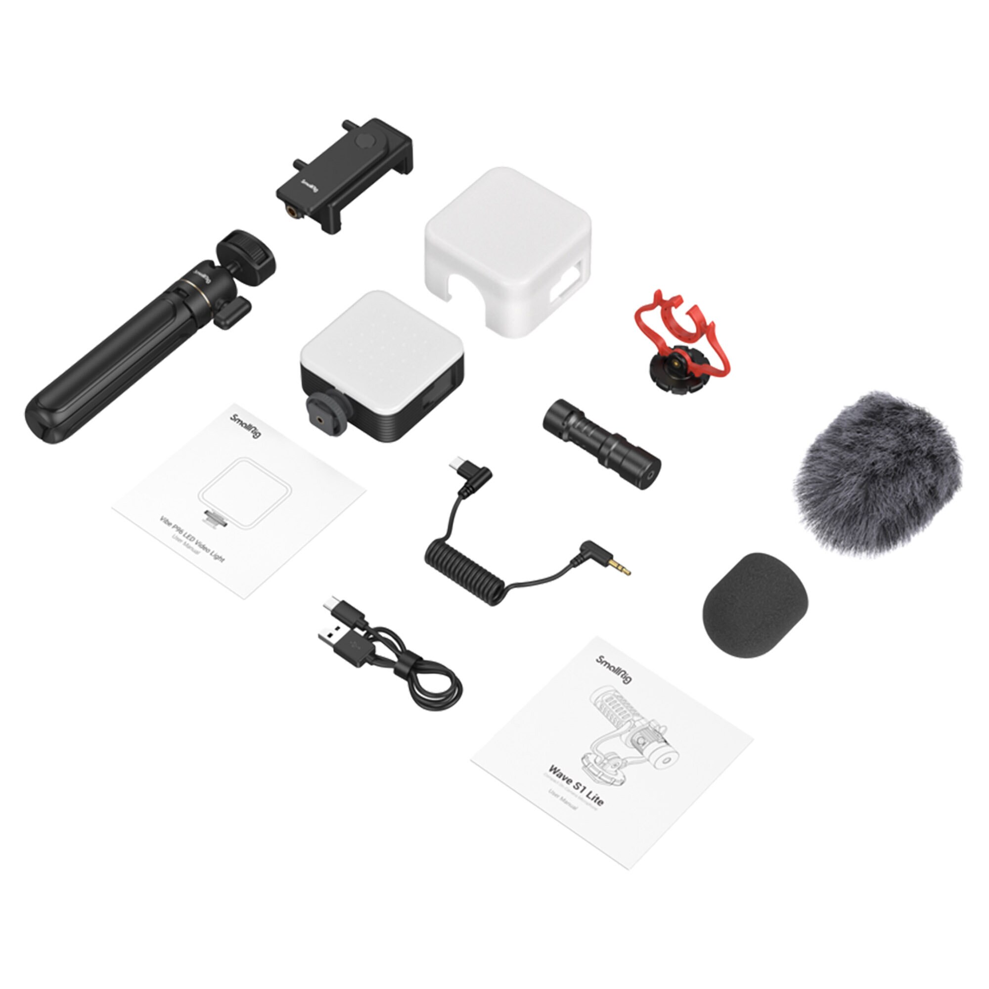 SmallRig 4369 Smartphone Vlog Tripod Kit VK-50 Advanced Version