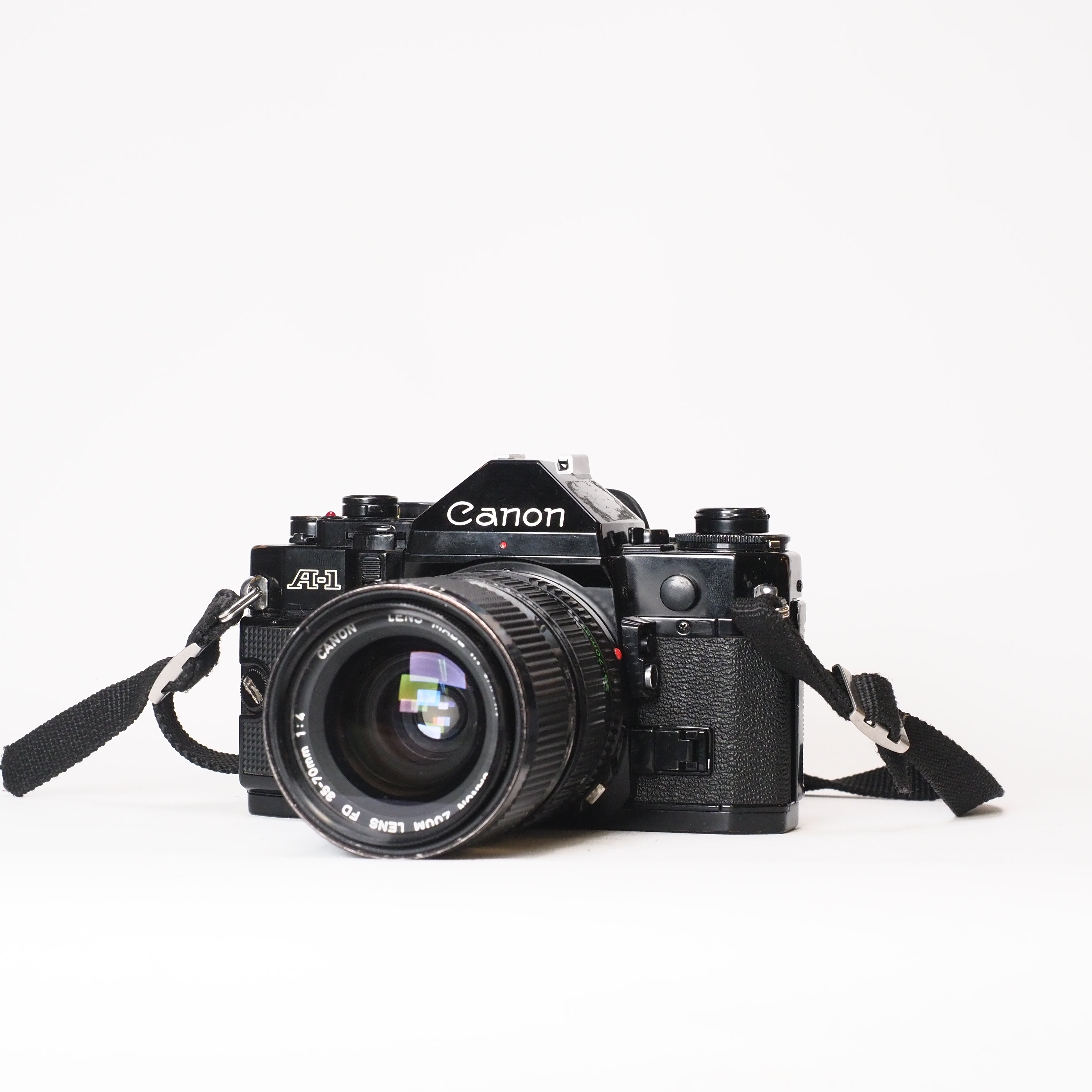 Canon A-1 + FD 35-70mm F4 - Begagnad
