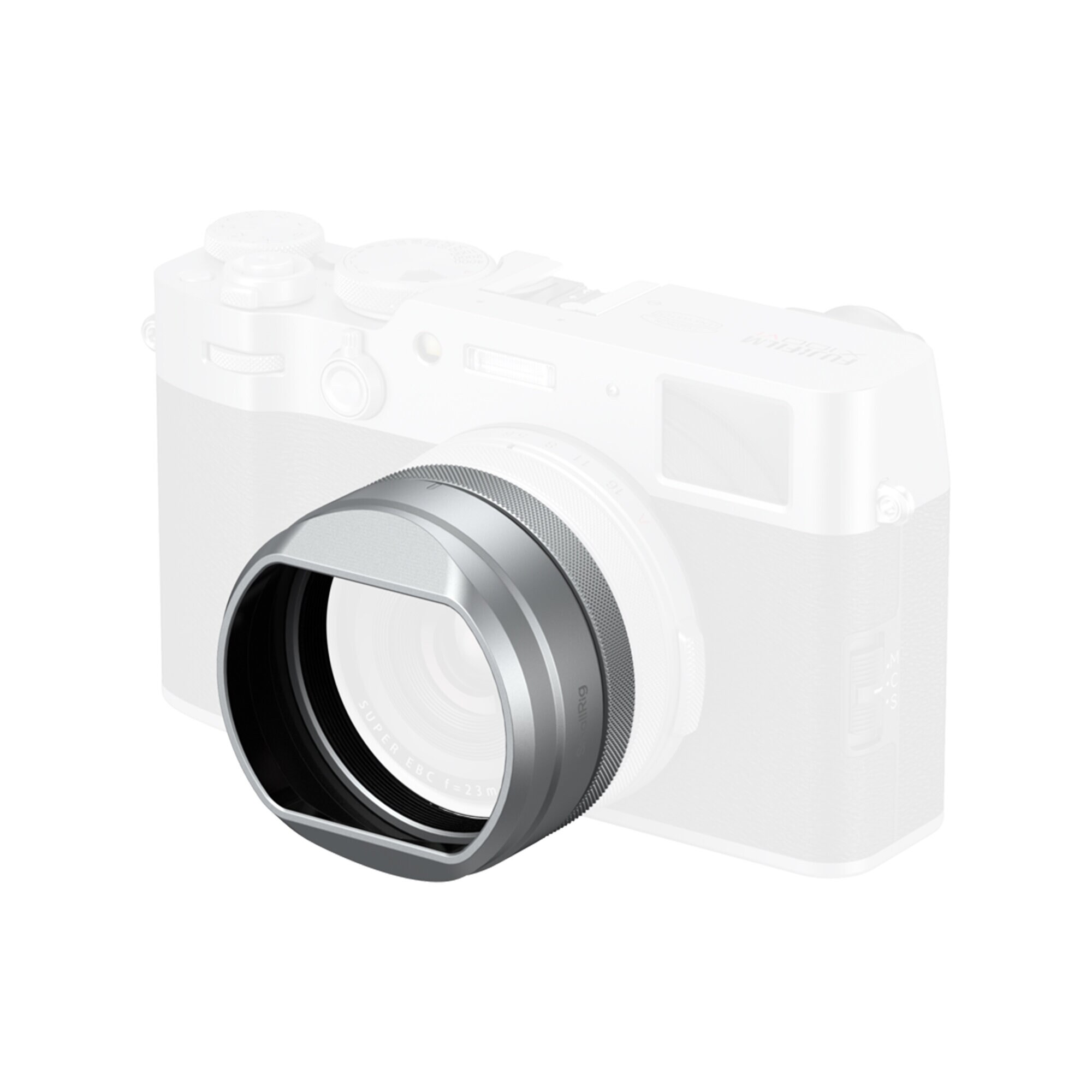 Smallrig 5849 Lens Hood for FUJIFILM X100VI / X100V (Silver)