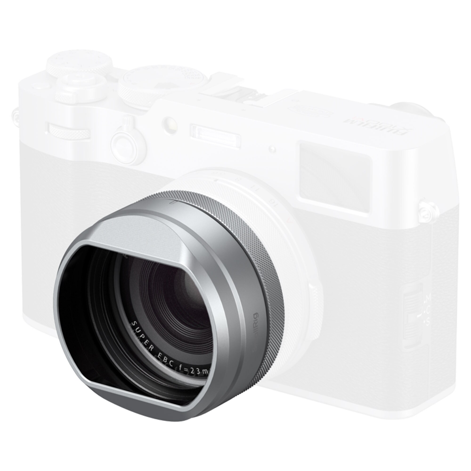 SmallRig 5851 UV Filter with Lens Hood Kit for FUJIFILM X100VI / X100V (Silver)