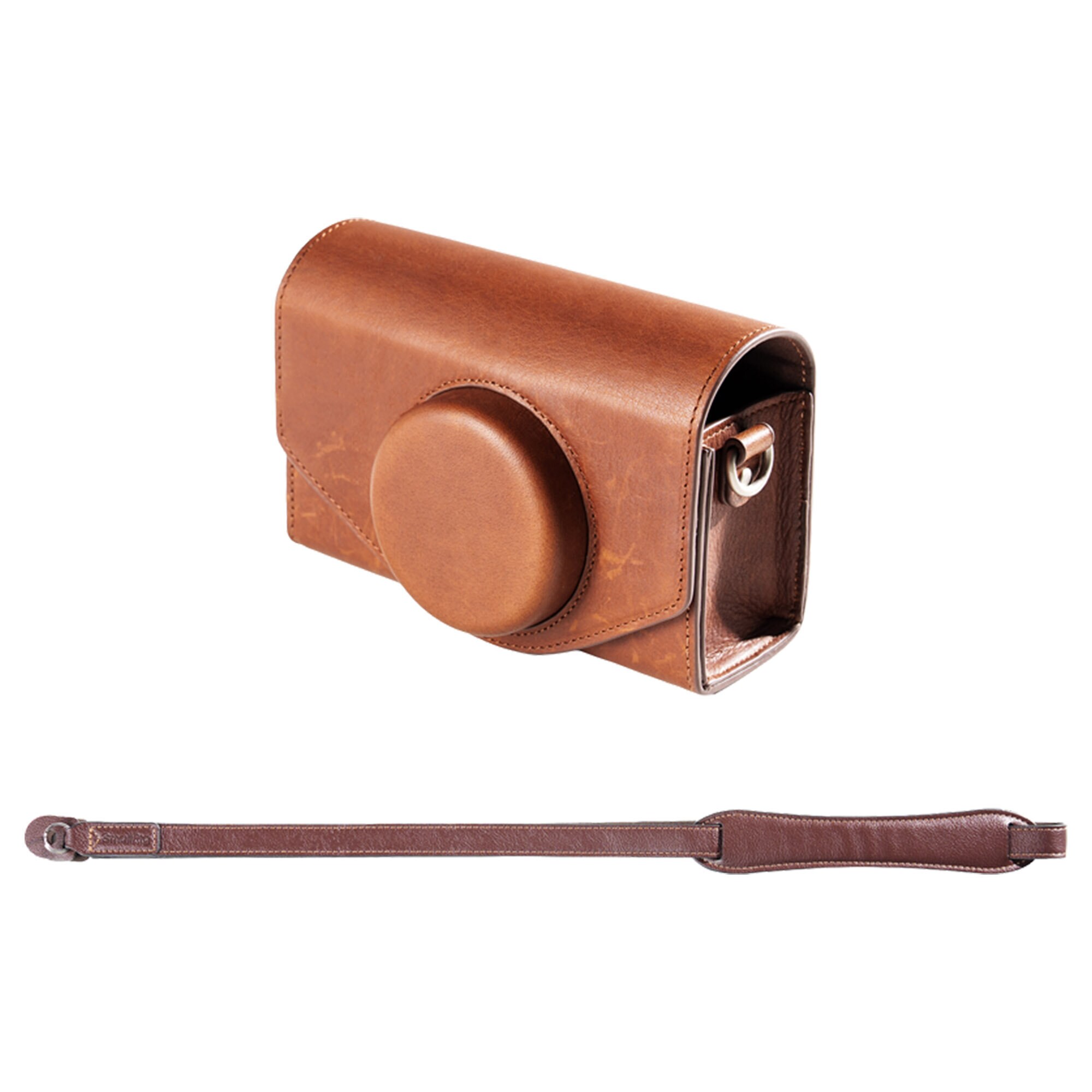 SmallRig 5986 Leather Storage Bag for FUJIFILM X-E5 / X100VI Brun