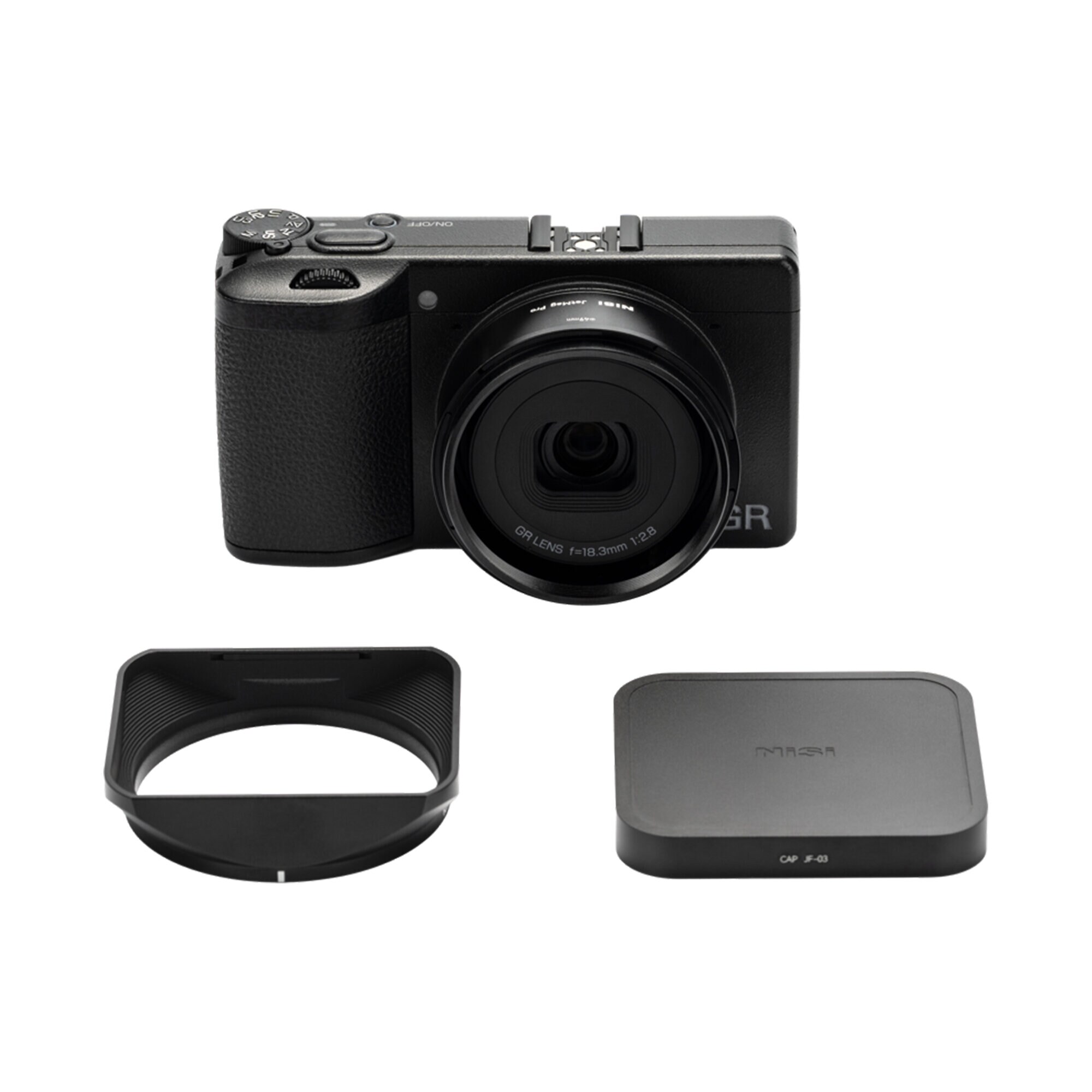 NiSi JetMag Pro Kit for Ricoh GR IV (Adapter, Lens Hood, Cap)
