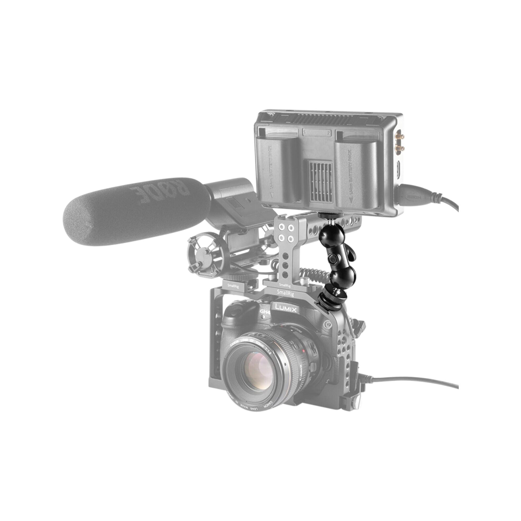 Smallrig 1135 MULTI-FUNC DOUBLE BALLHEAD SHOE+1/4