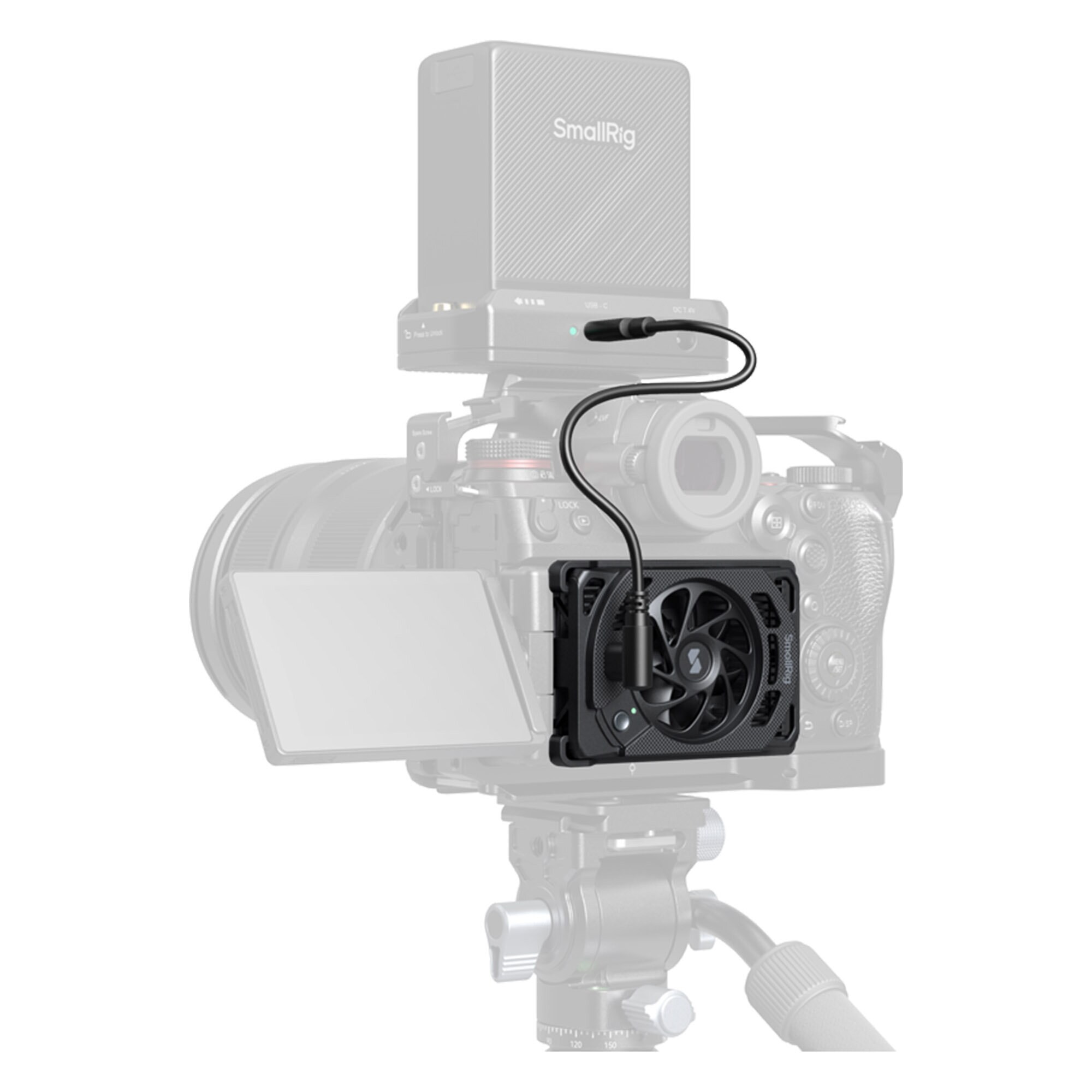 SmallRig 5875 kylfläkt för Panasonic LUMIX S1 II / S1 IIE / S1R II