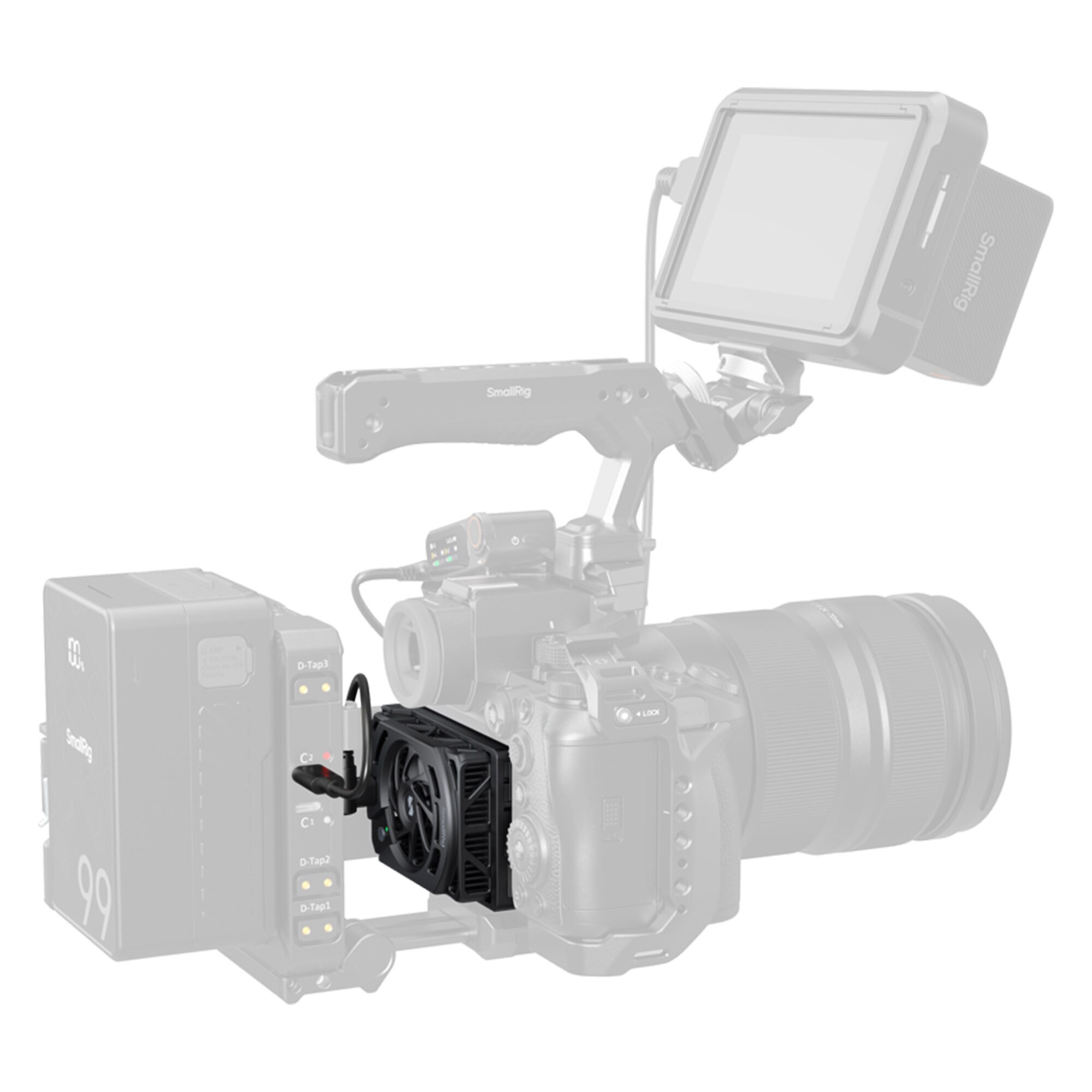 SmallRig 5875 kylfläkt för Panasonic LUMIX S1 II / S1 IIE / S1R II
