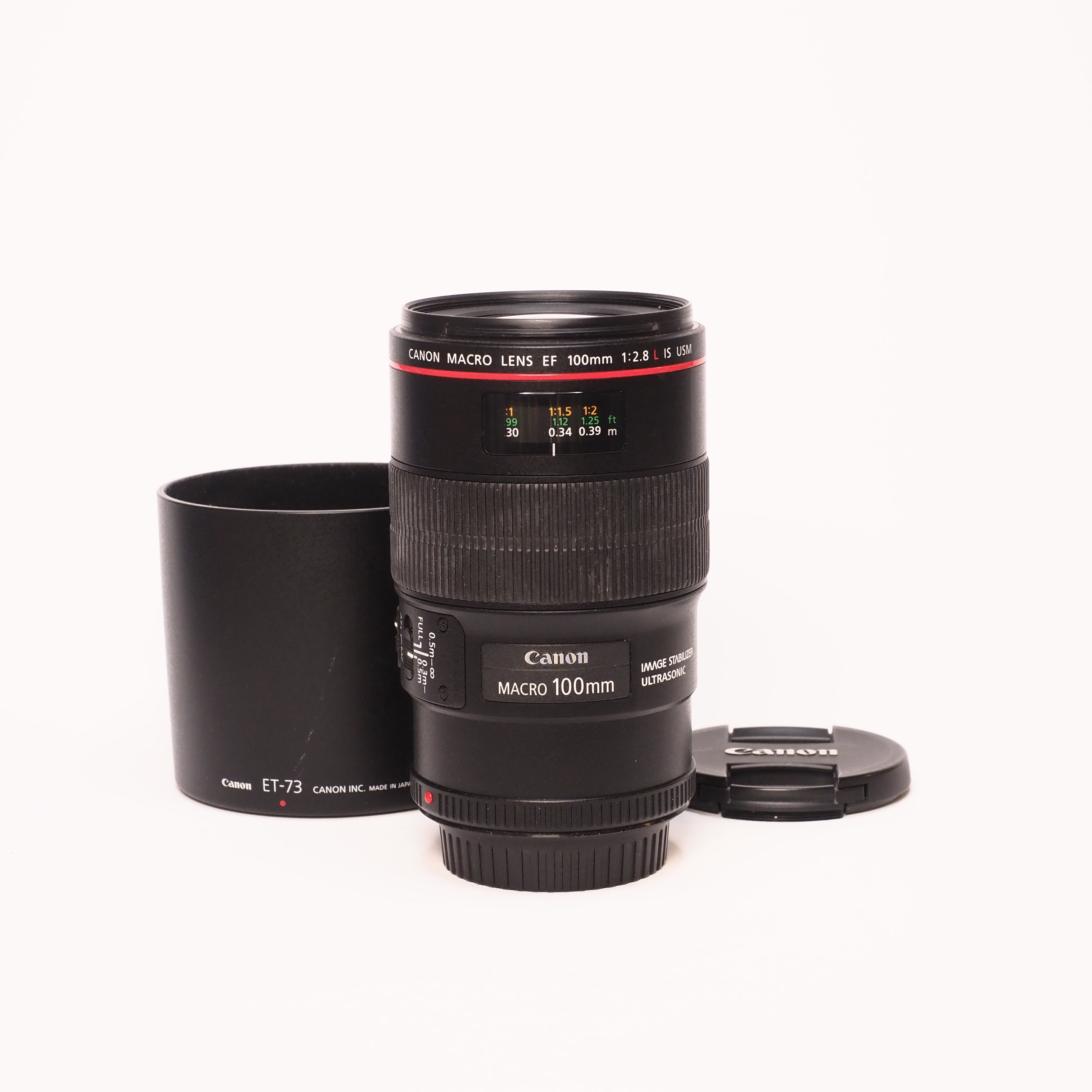 Canon EF 100mm f/2,8 Macro L IS USM - Begagnad