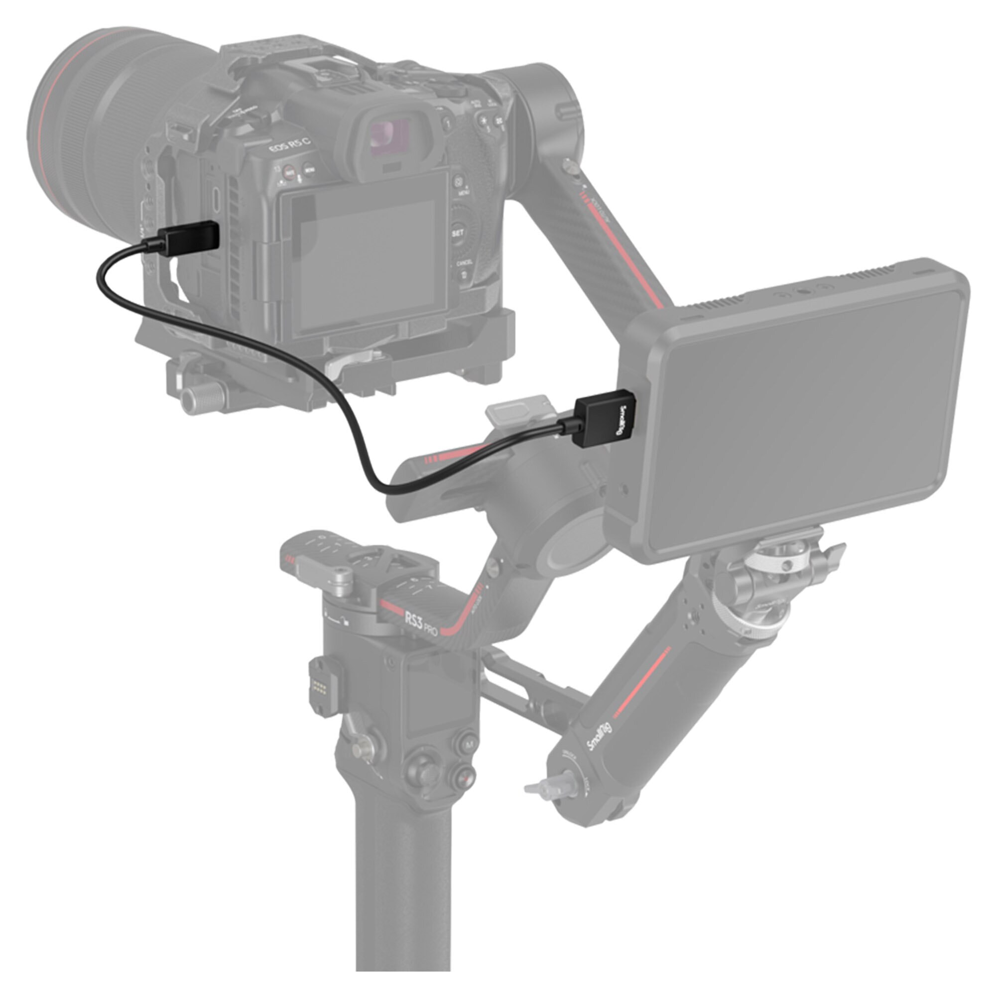 SmallRig 3043 HDMICable Ultra Slim 4K 55cm (D to A)